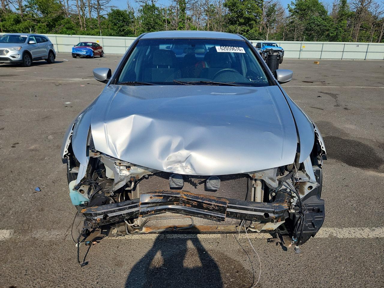 2008 Honda Accord Lxp Silver vin: 1HGCP264X8A084480