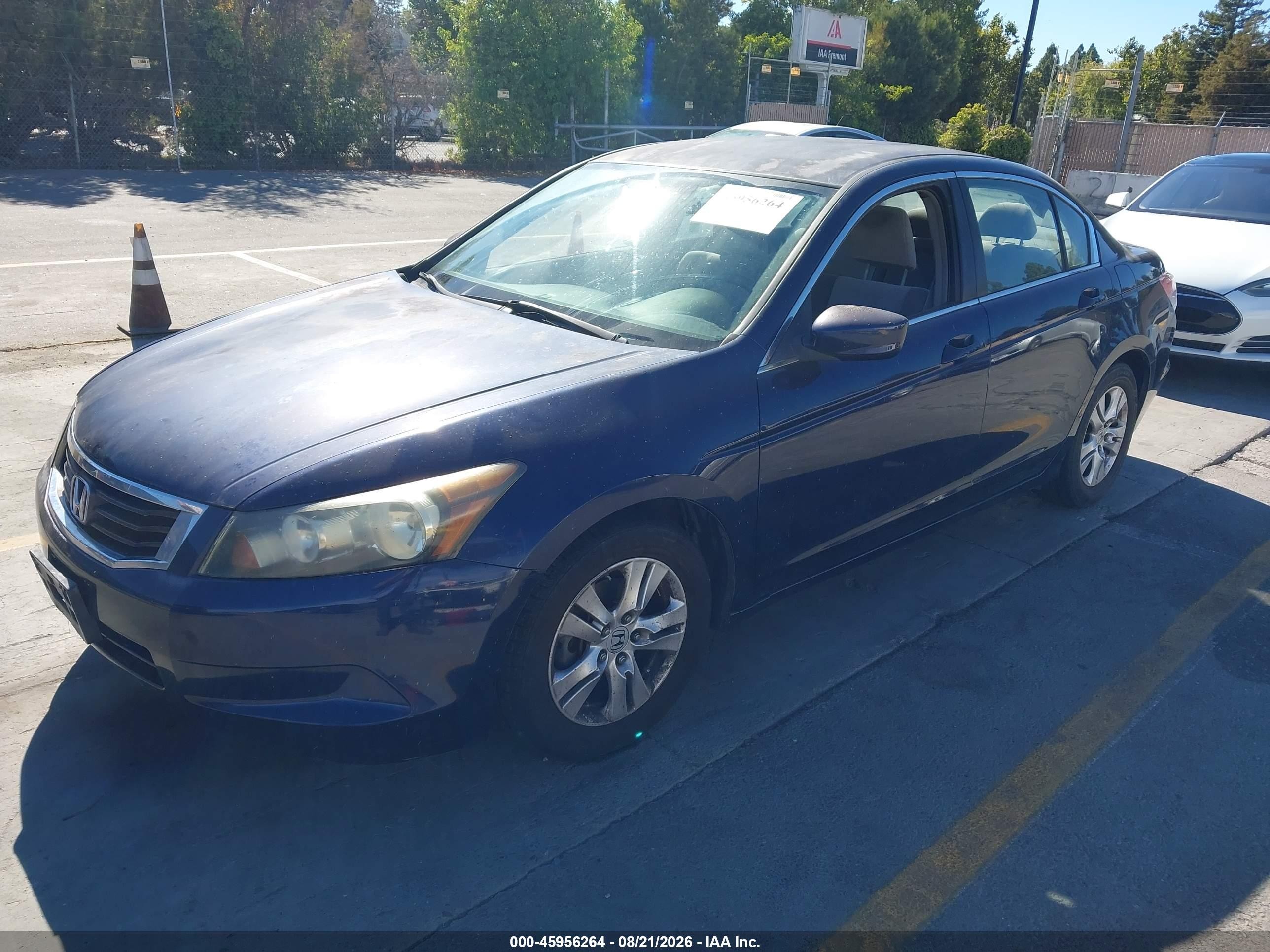 2008 Honda Accord 2.4 Lx-p Blue vin: 1HGCP264X8A096712