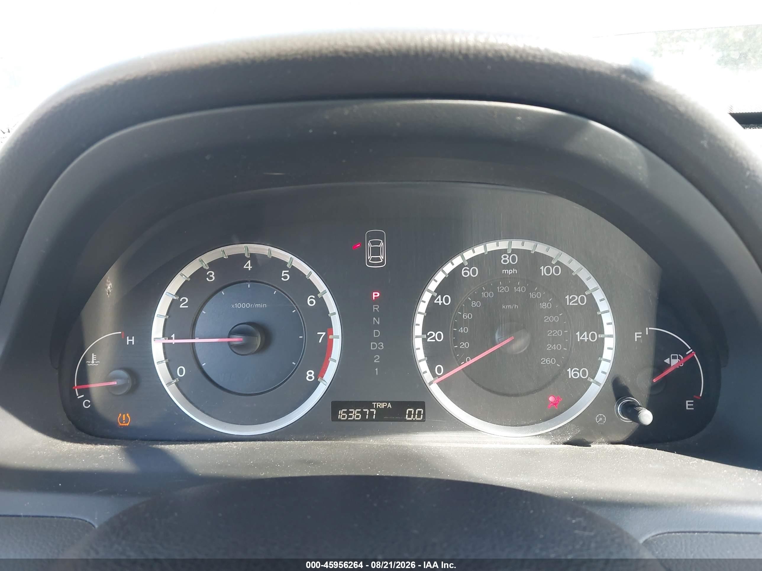 2008 Honda Accord 2.4 Lx-p Blue vin: 1HGCP264X8A096712