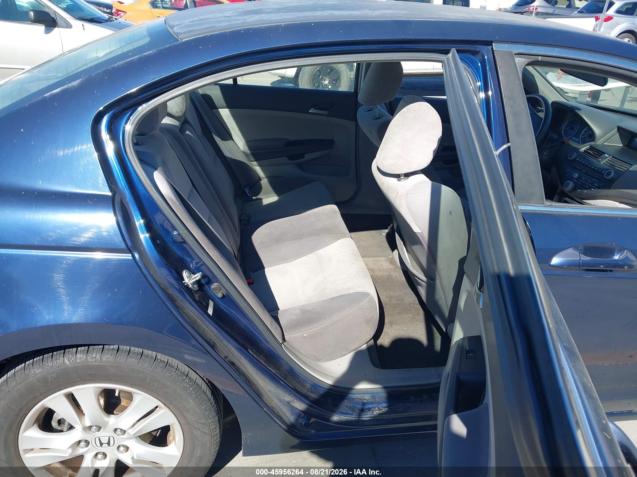 2008 Honda Accord 2.4 Lx-p Blue vin: 1HGCP264X8A096712