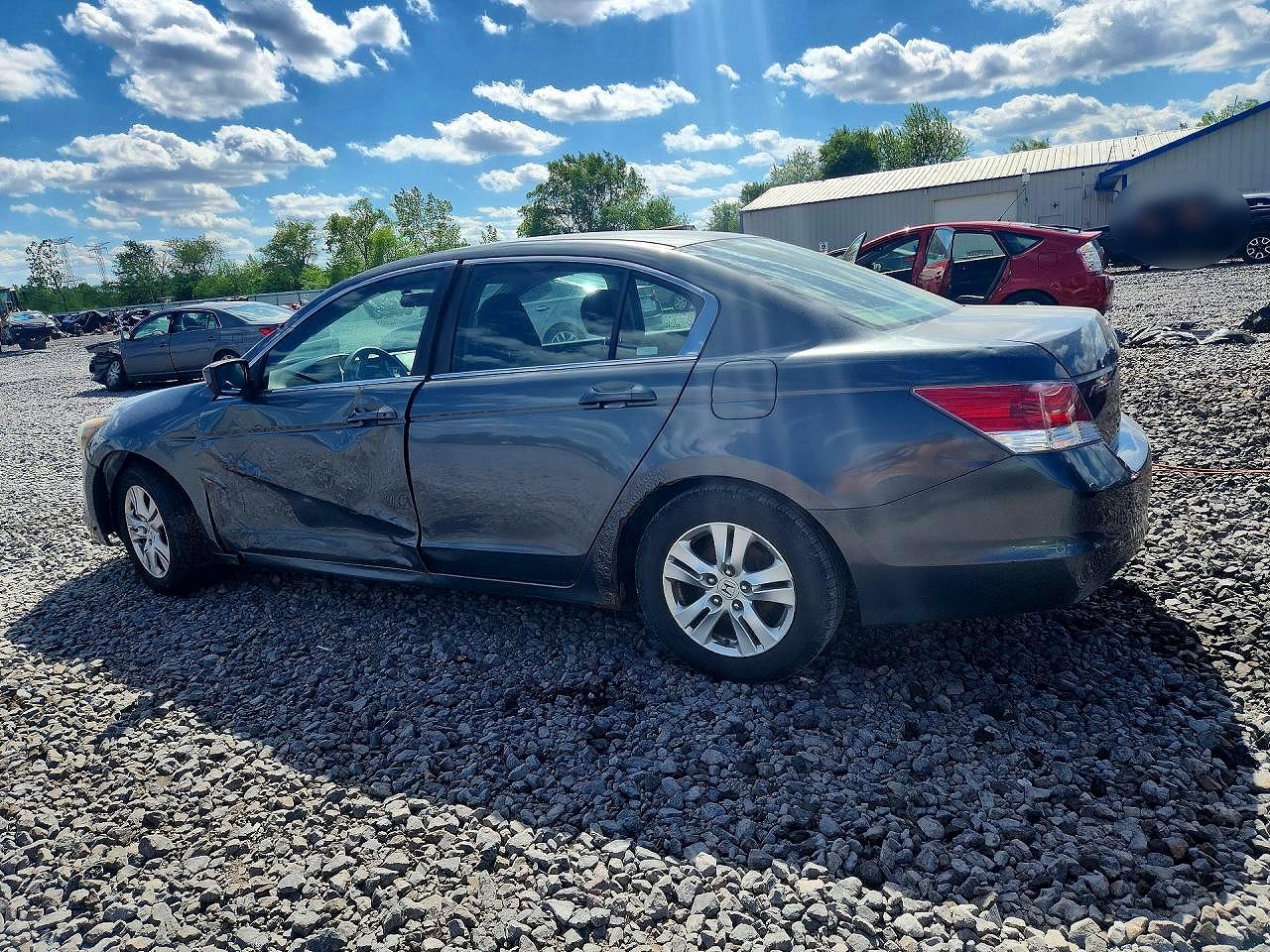 2008 Honda Accord Lxp Gray vin: 1HGCP264X8A128896