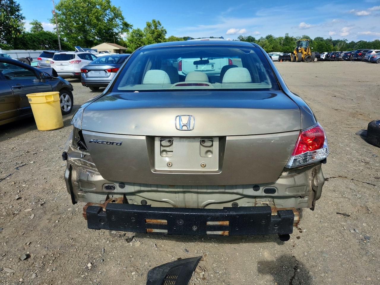 2009 Honda Accord Lxp Beige vin: 1HGCP264X9A010204