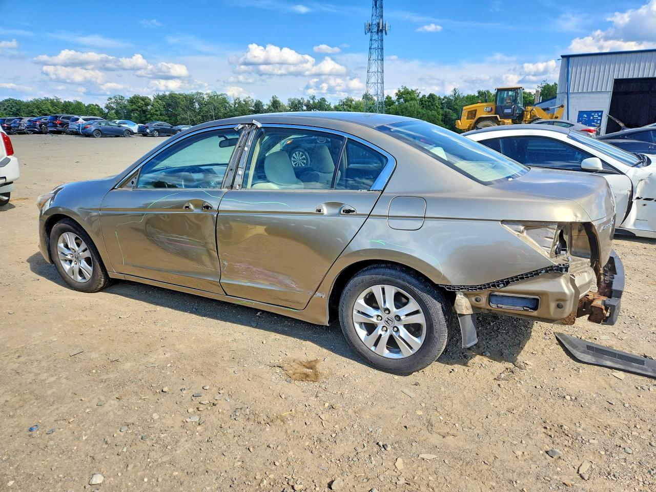 2009 Honda Accord Lxp Beige vin: 1HGCP264X9A010204