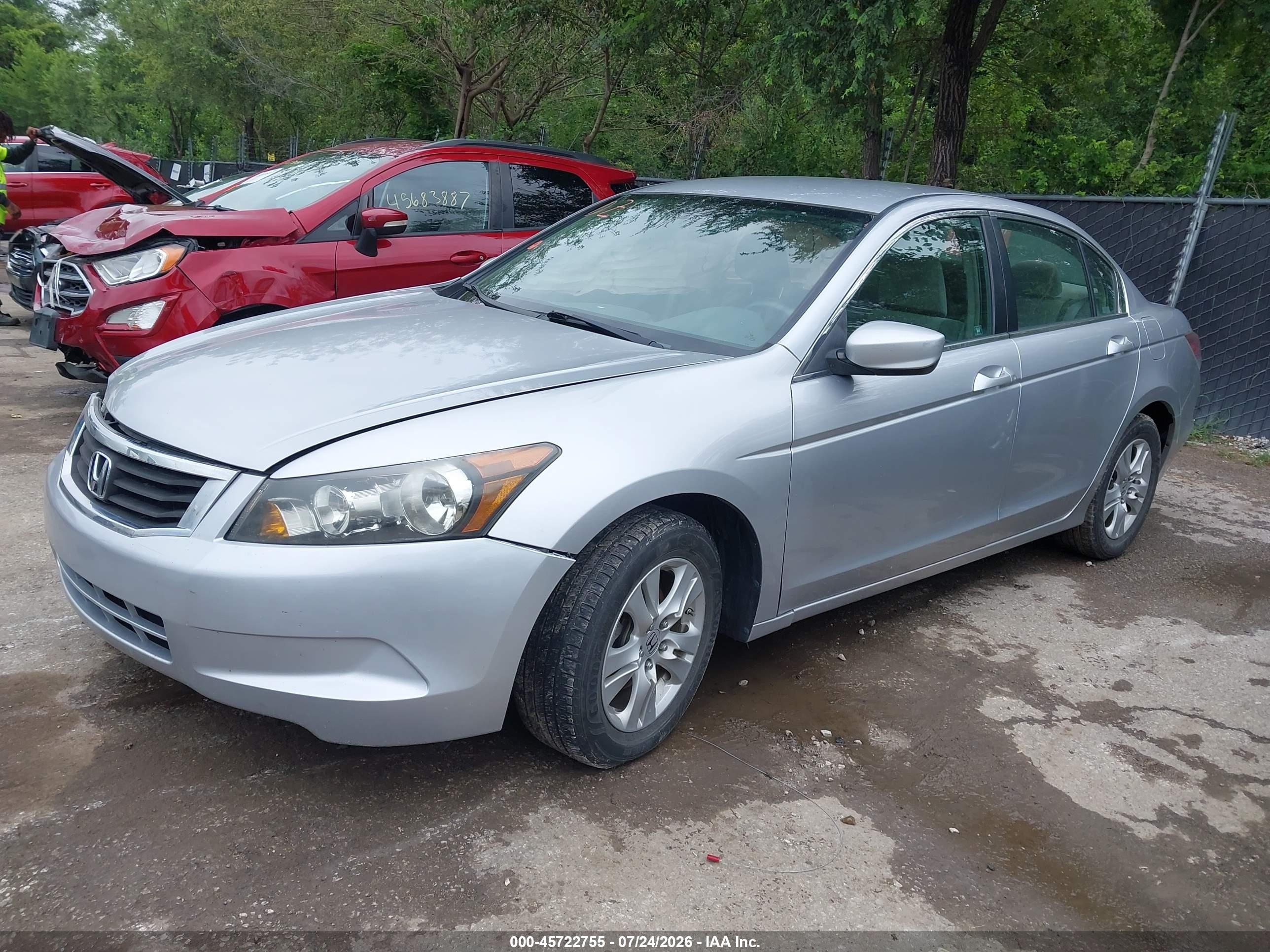2009 Honda Accord 2.4 Lx-p Silver vin: 1HGCP264X9A023275