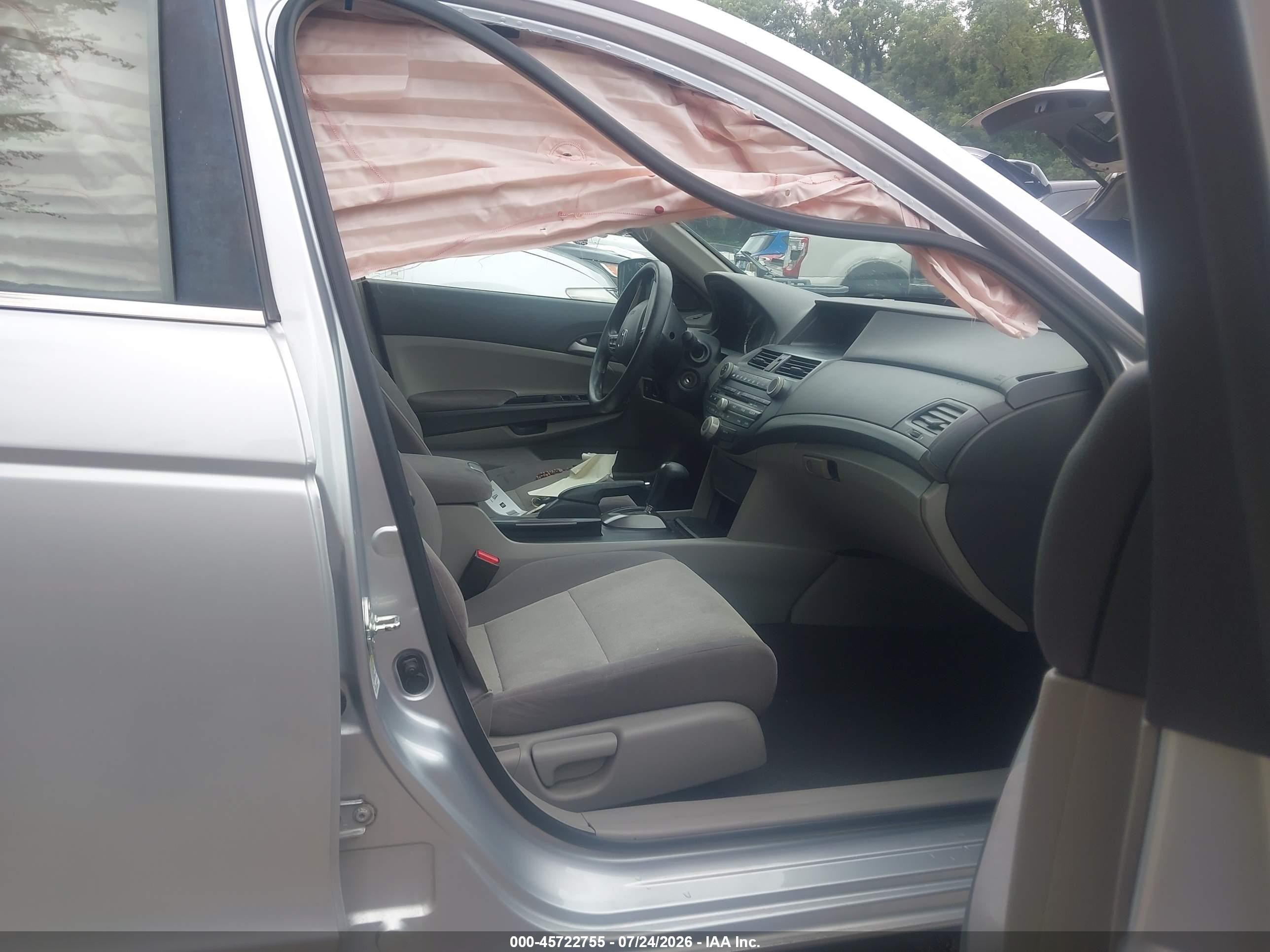 2009 Honda Accord 2.4 Lx-p Silver vin: 1HGCP264X9A023275