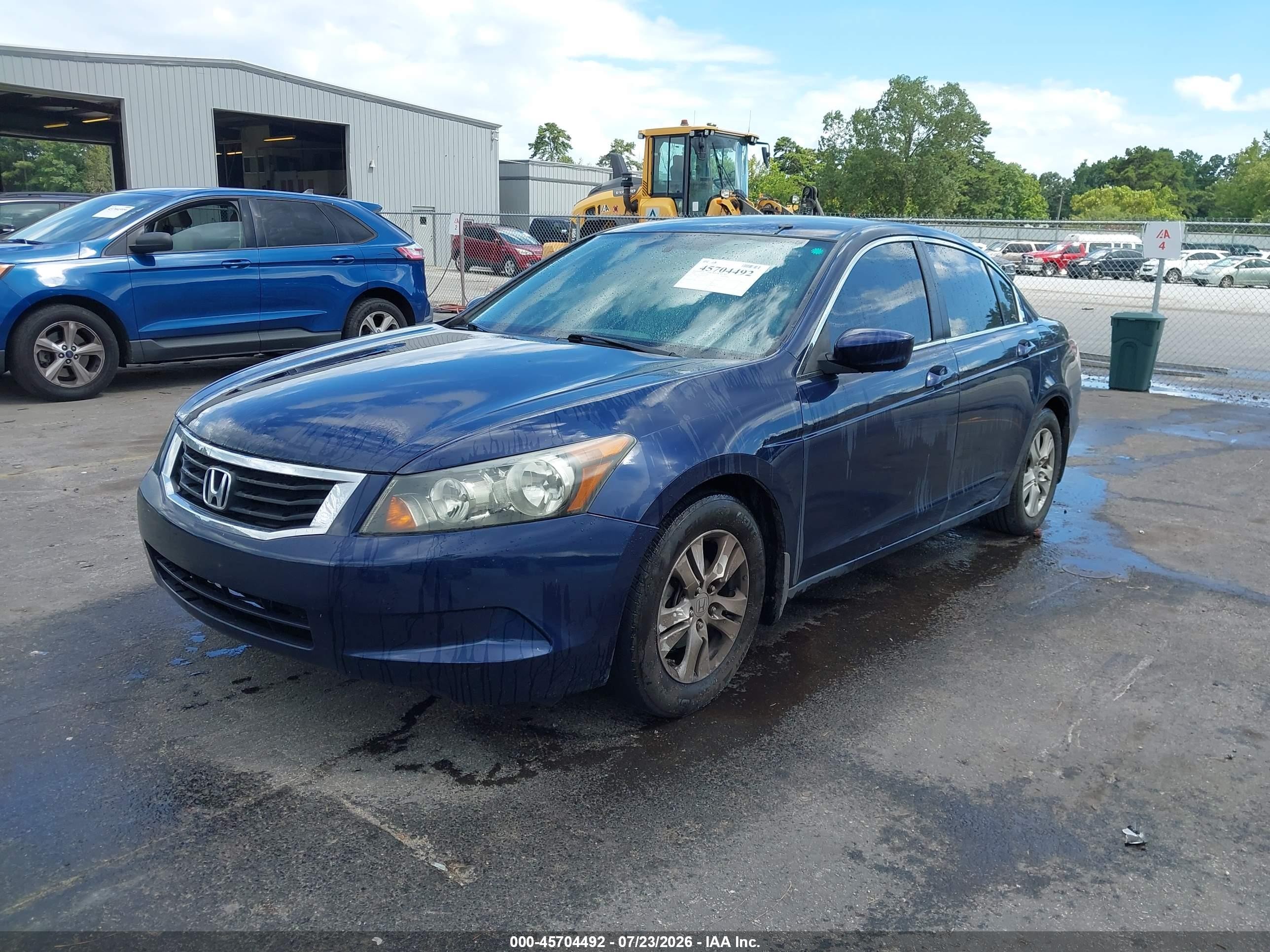 2009 Honda Accord 2.4 Lx-p Dark Blue vin: 1HGCP264X9A039525