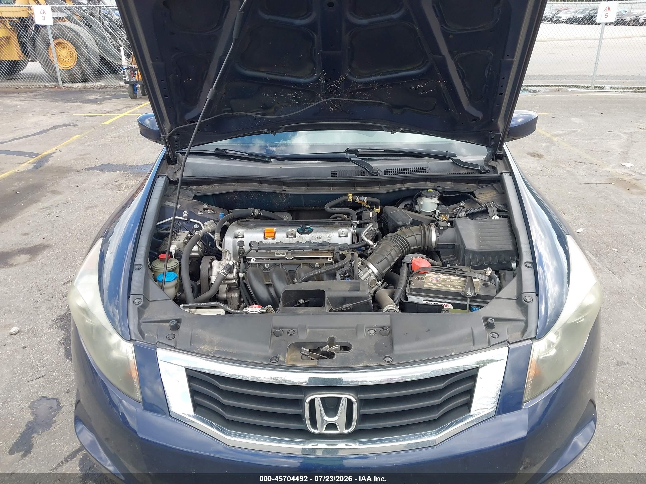 2009 Honda Accord 2.4 Lx-p Dark Blue vin: 1HGCP264X9A039525