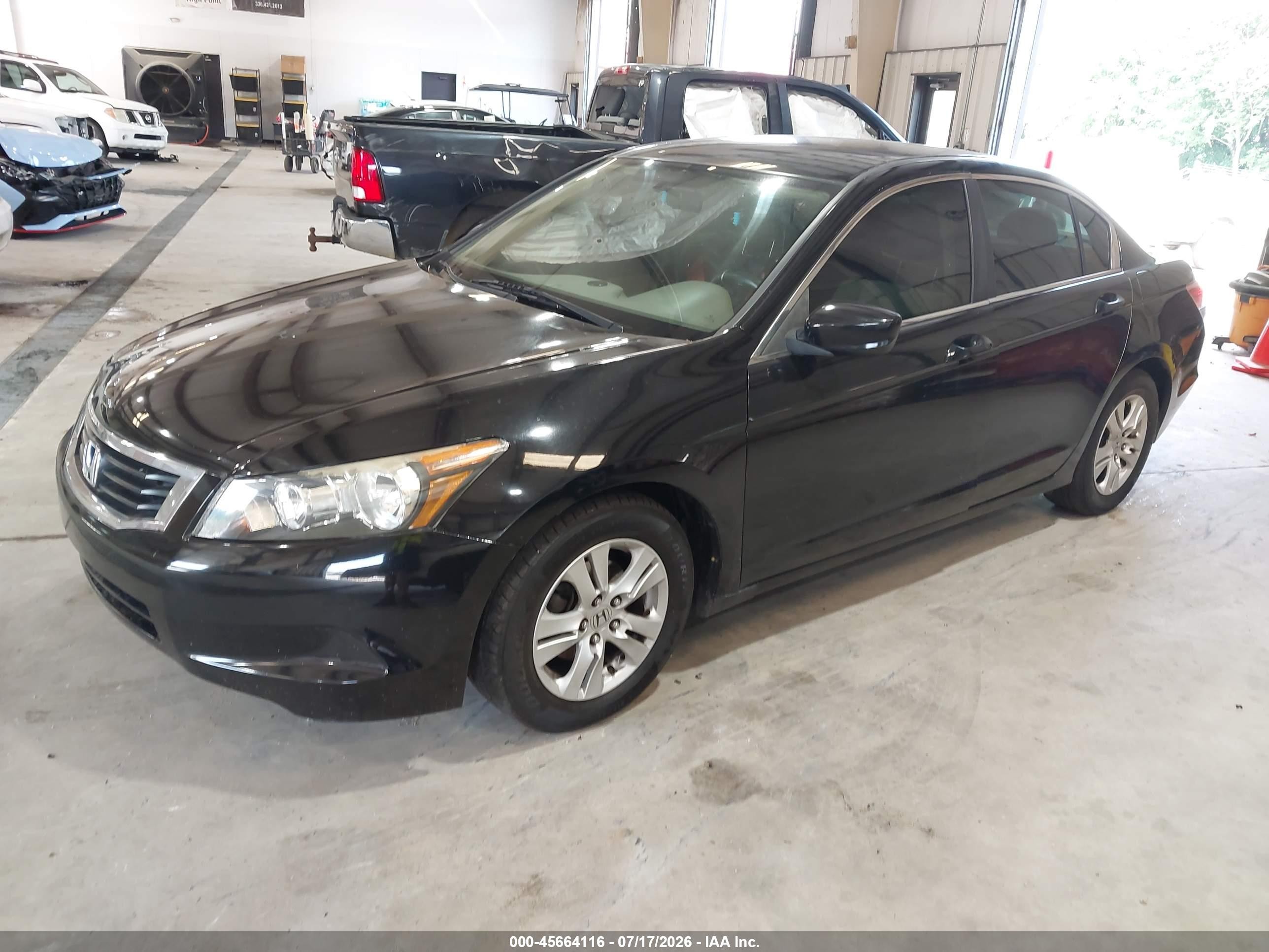 2009 Honda Accord 2.4 Lx-p Black vin: 1HGCP264X9A047253