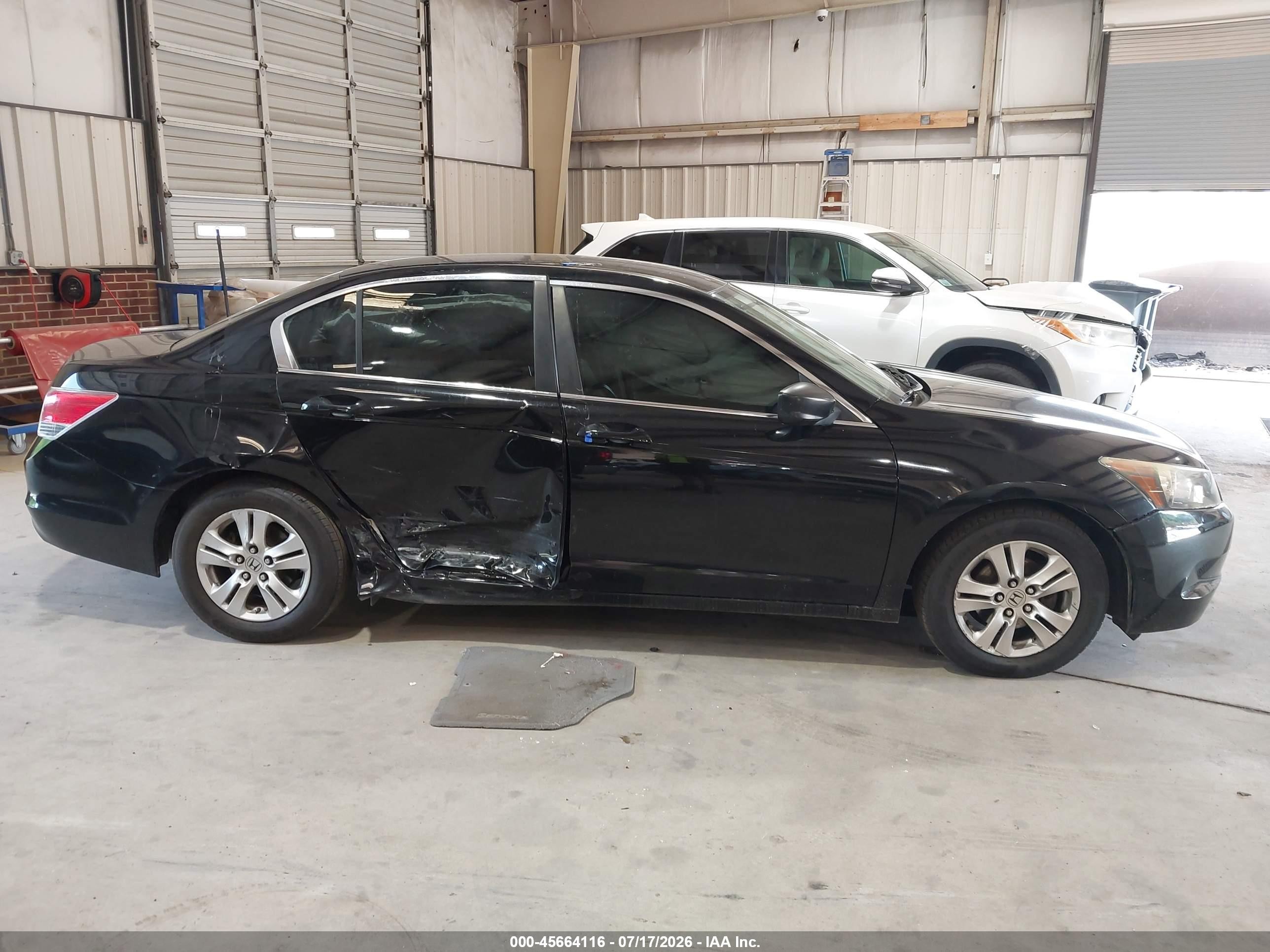 2009 Honda Accord 2.4 Lx-p Black vin: 1HGCP264X9A047253