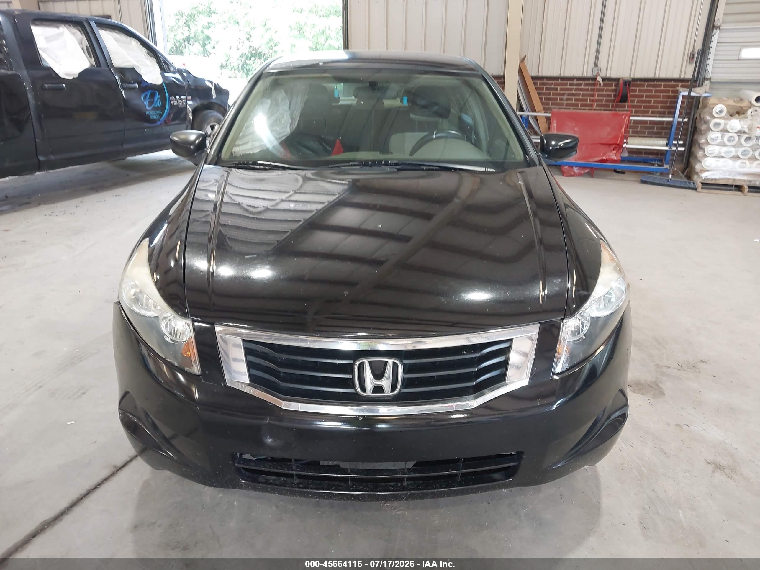 2009 Honda Accord 2.4 Lx-p Black vin: 1HGCP264X9A047253