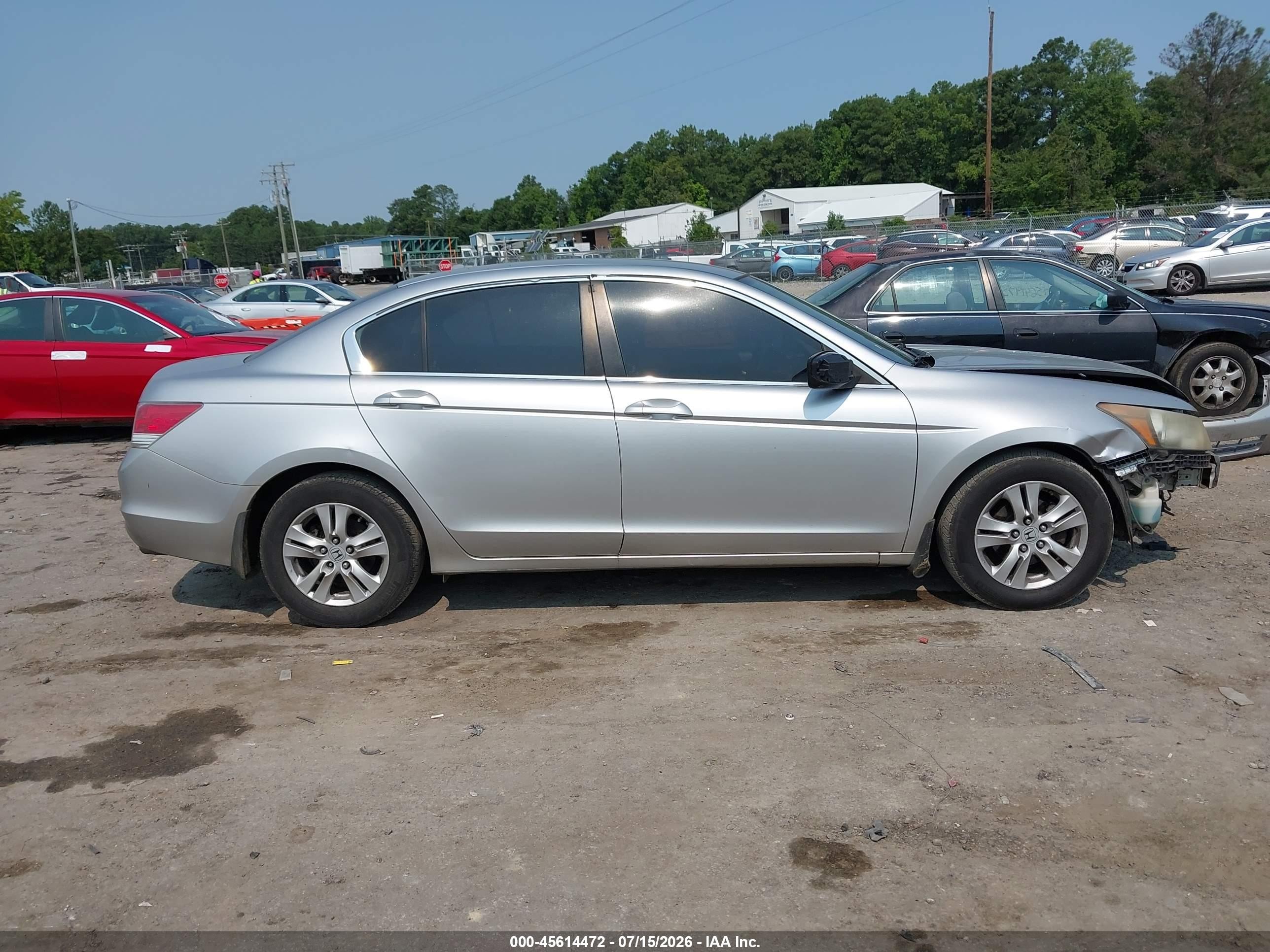 2009 Honda Accord 2.4 Lx-p Серебряный vin: 1HGCP264X9A073254