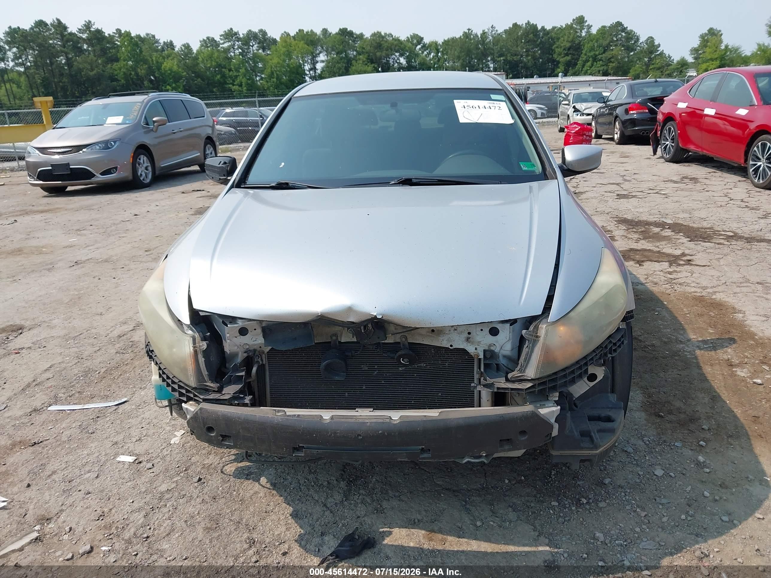 2009 Honda Accord 2.4 Lx-p Серебряный vin: 1HGCP264X9A073254