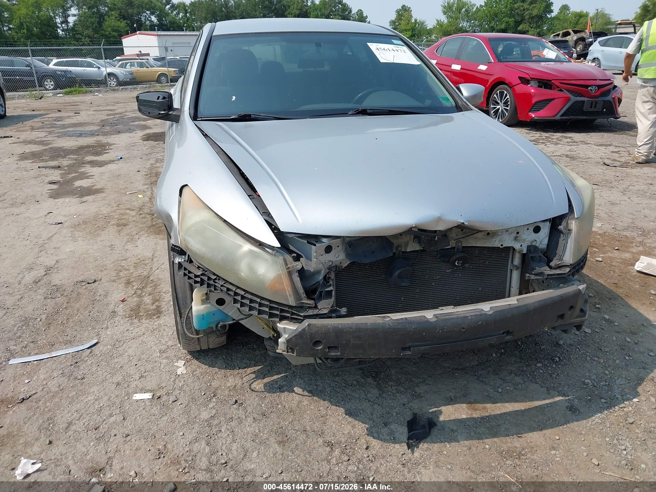 2009 Honda Accord 2.4 Lx-p Серебряный vin: 1HGCP264X9A073254