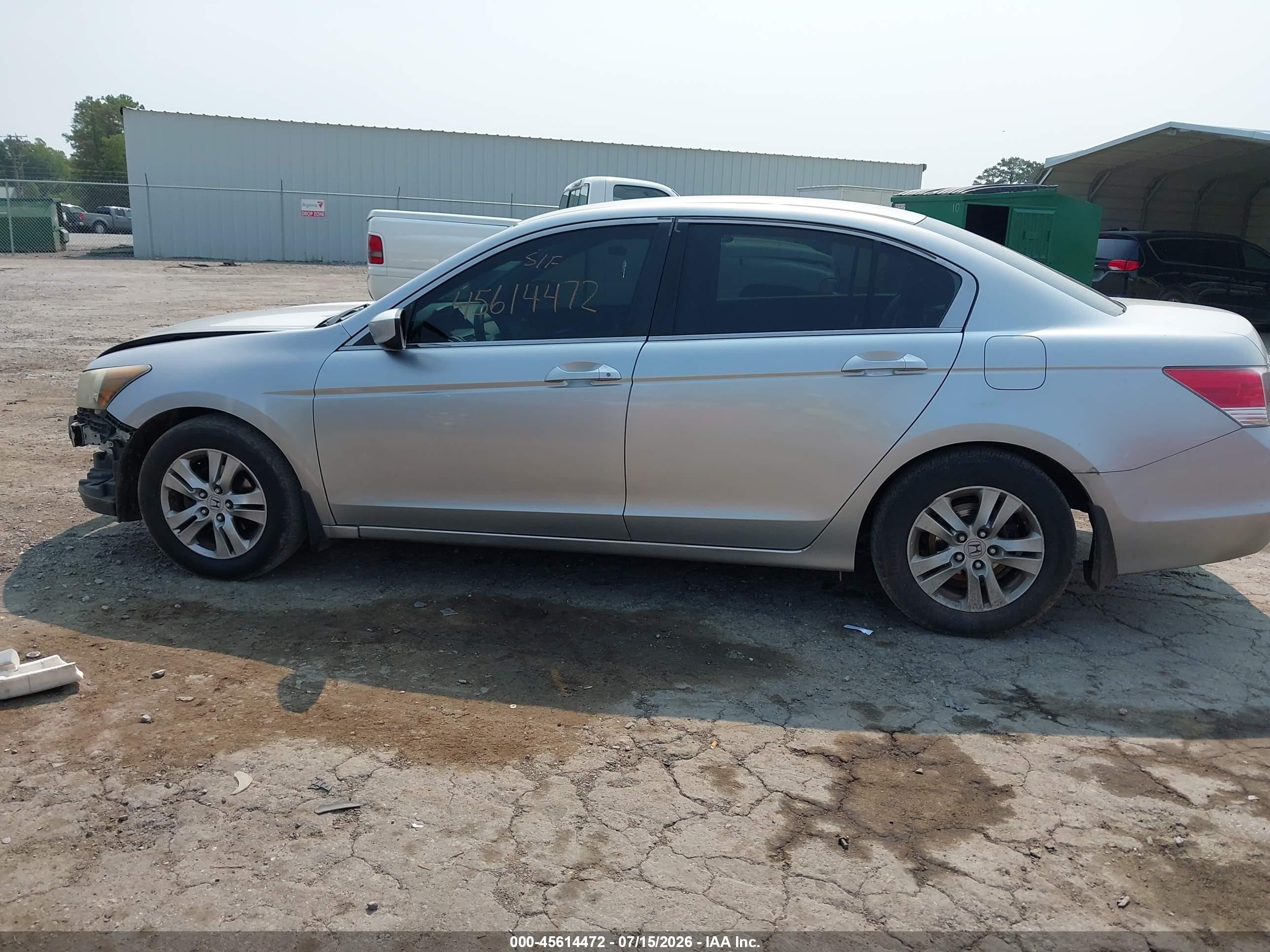 2009 Honda Accord 2.4 Lx-p Серебряный vin: 1HGCP264X9A073254