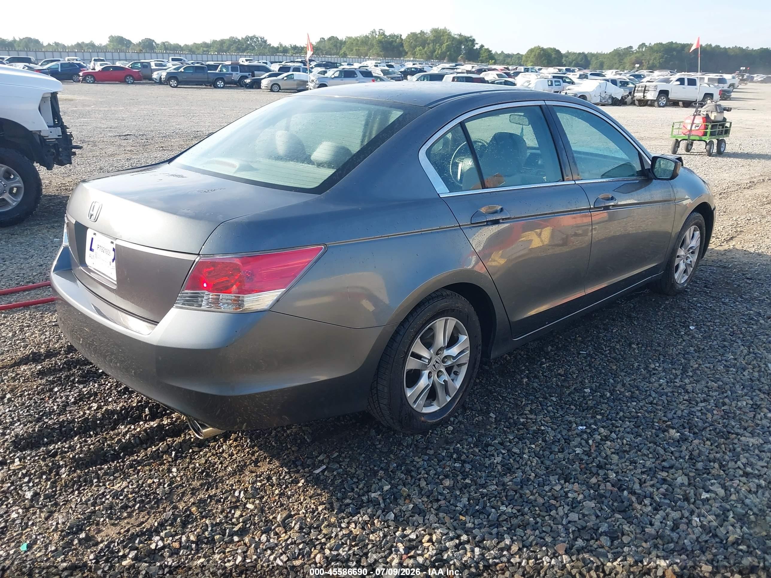 2009 Honda Accord 2.4 Lx-p Gray vin: 1HGCP264X9A074081