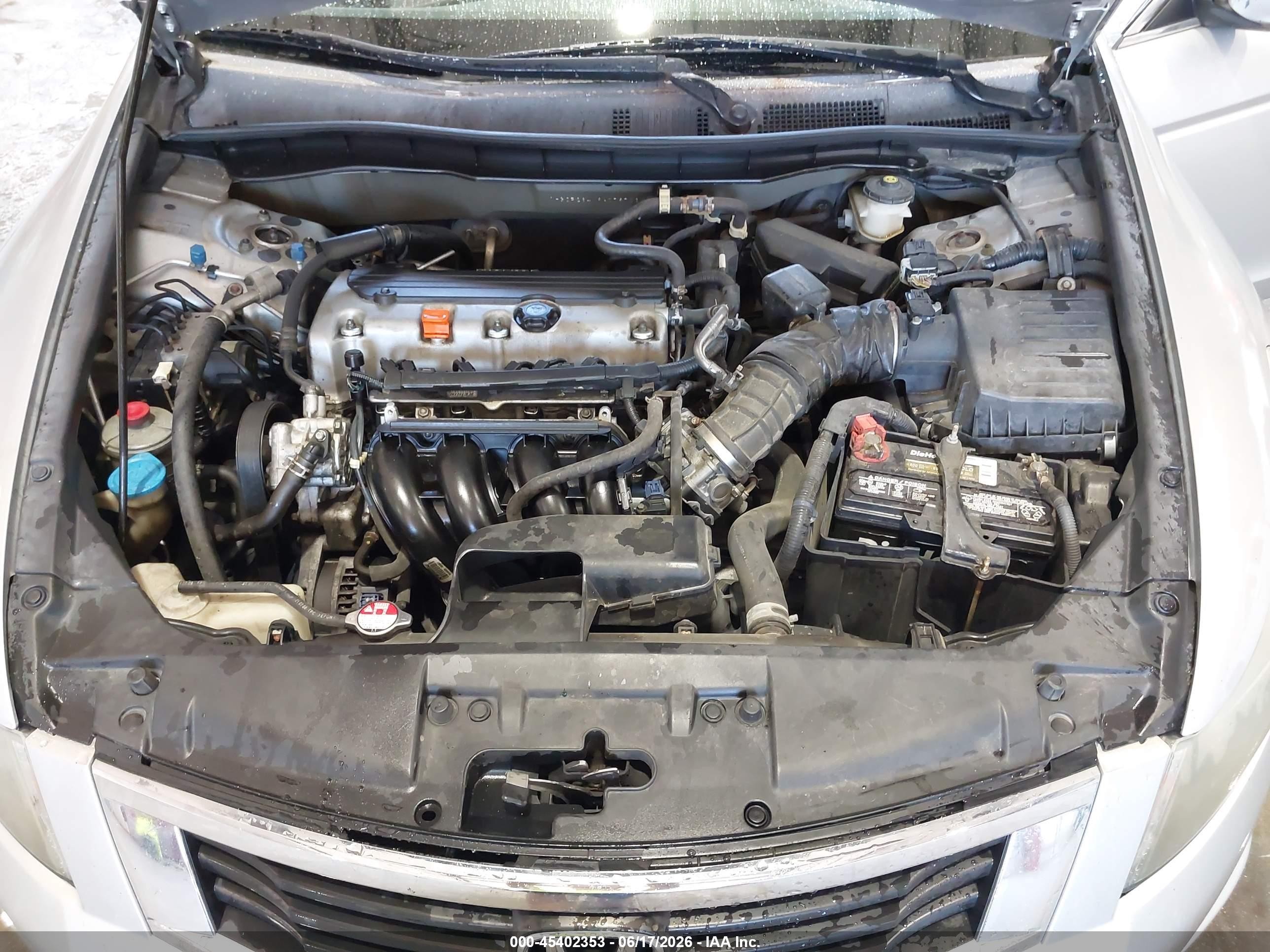 2009 Honda Accord 2.4 Lx-p Silver vin: 1HGCP264X9A079703