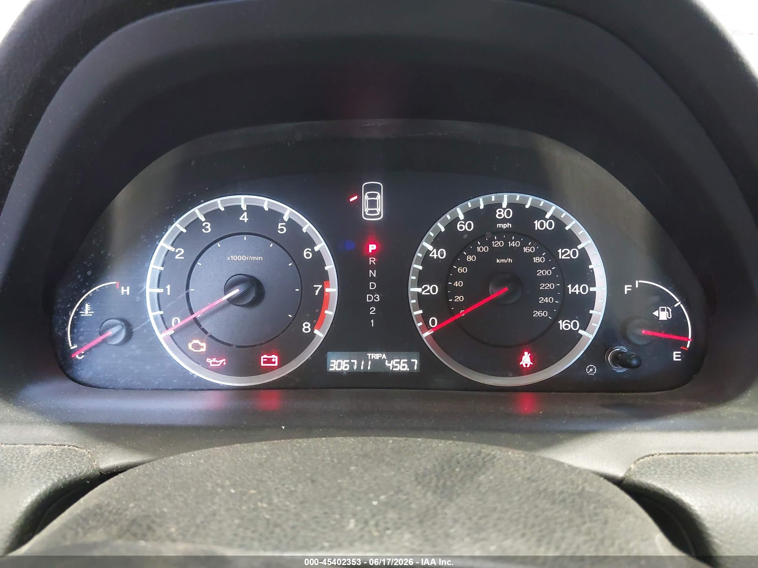 2009 Honda Accord 2.4 Lx-p Silver vin: 1HGCP264X9A079703