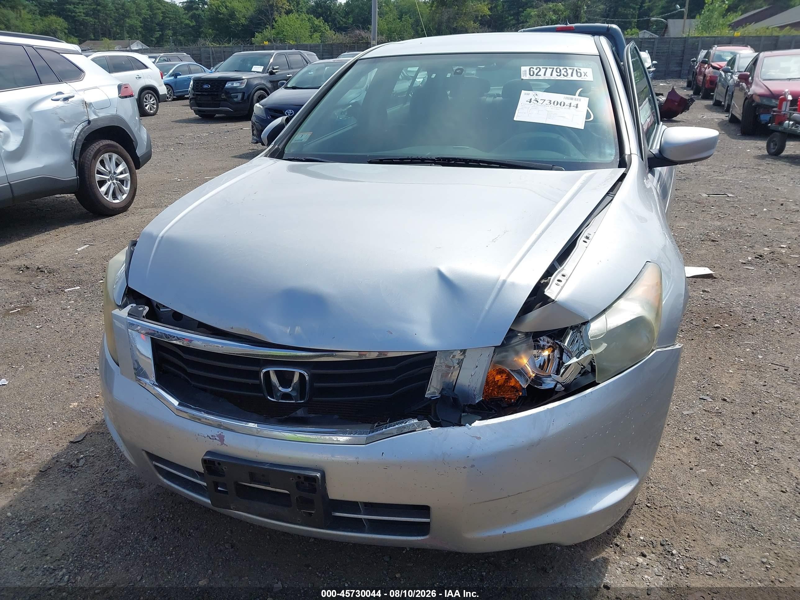 2009 Honda Accord 2.4 Lx-p Silver vin: 1HGCP264X9A088417