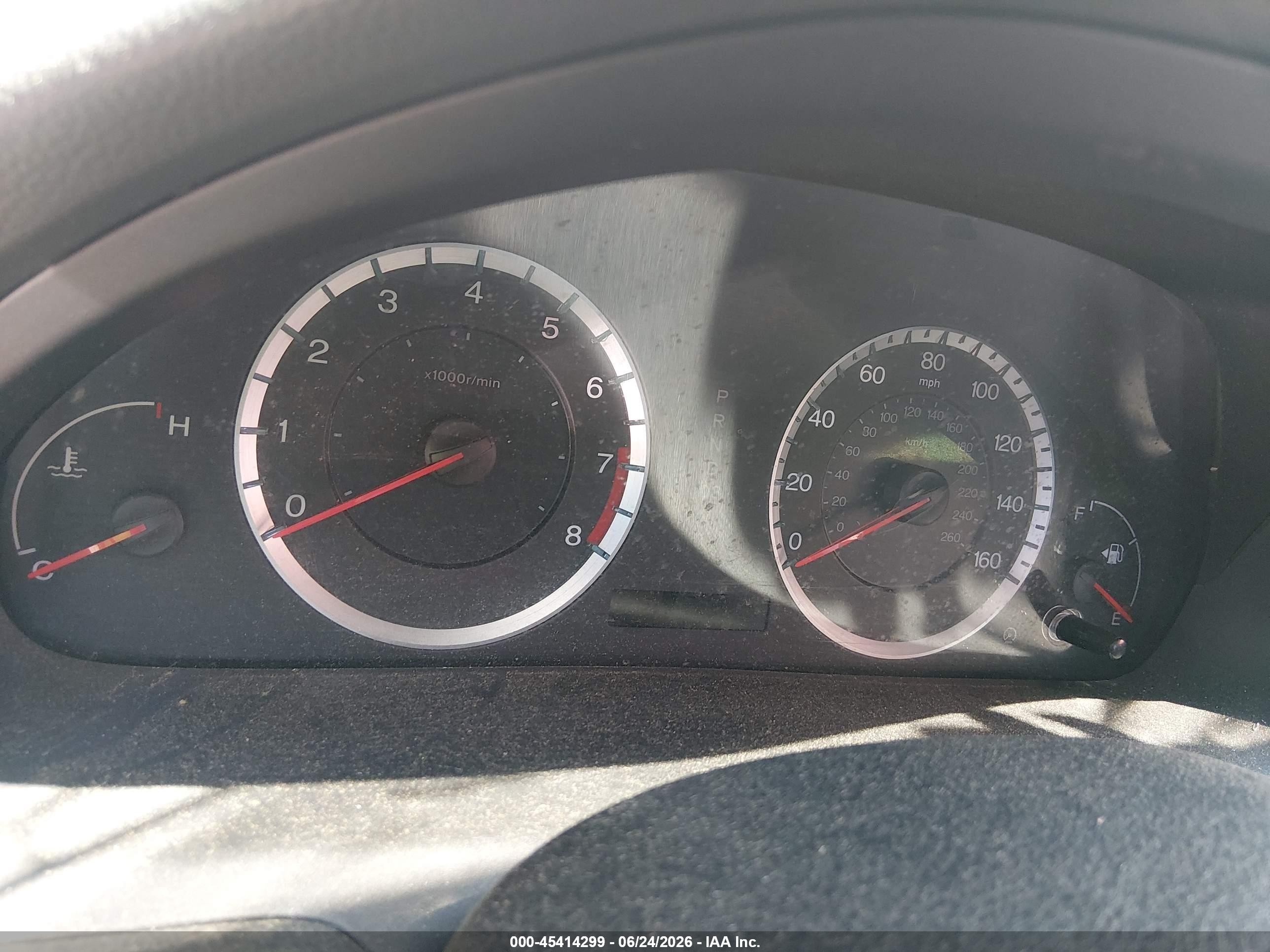 2009 Honda Accord 2.4 Lx-p Серебряный vin: 1HGCP264X9A091141