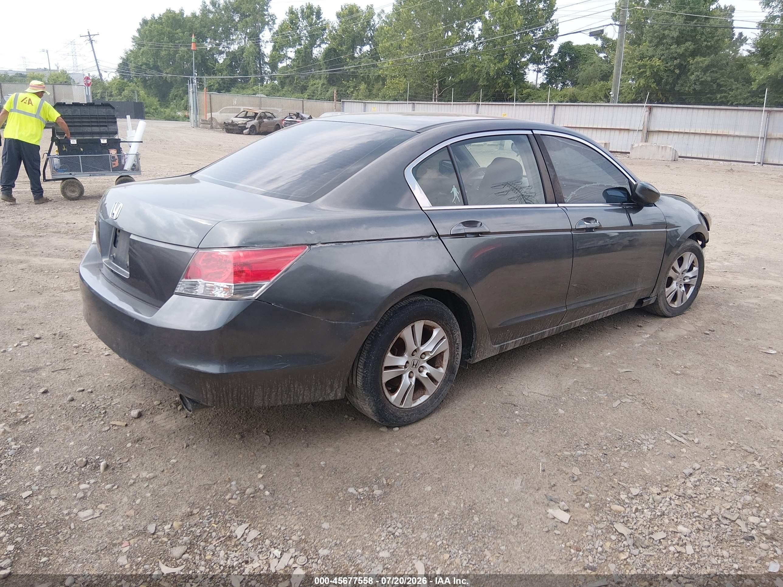 2009 Honda Accord 2.4 Lx-p Gray vin: 1HGCP264X9A097554