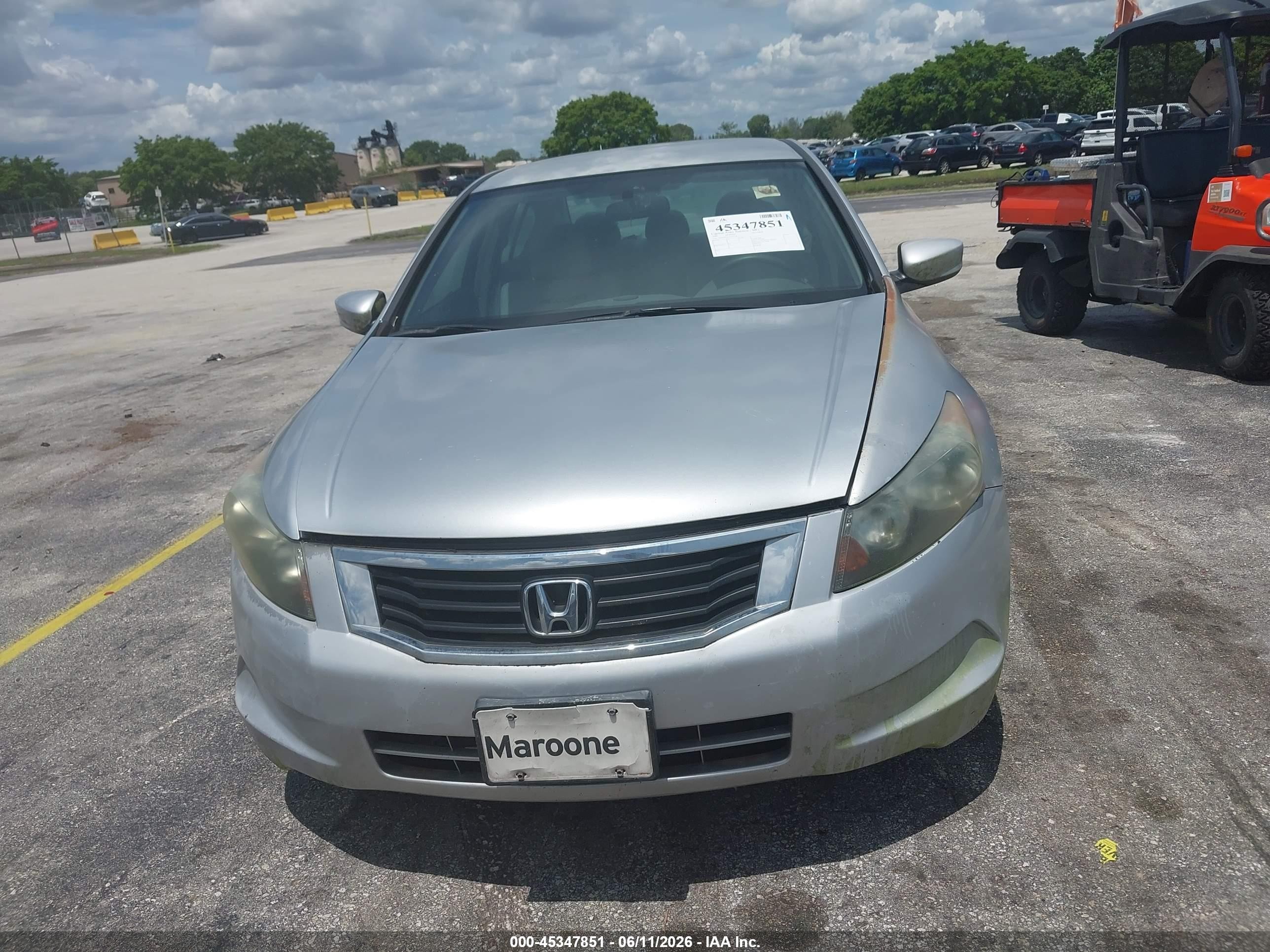 2009 Honda Accord 2.4 Lx-p Silver vin: 1HGCP264X9A105314