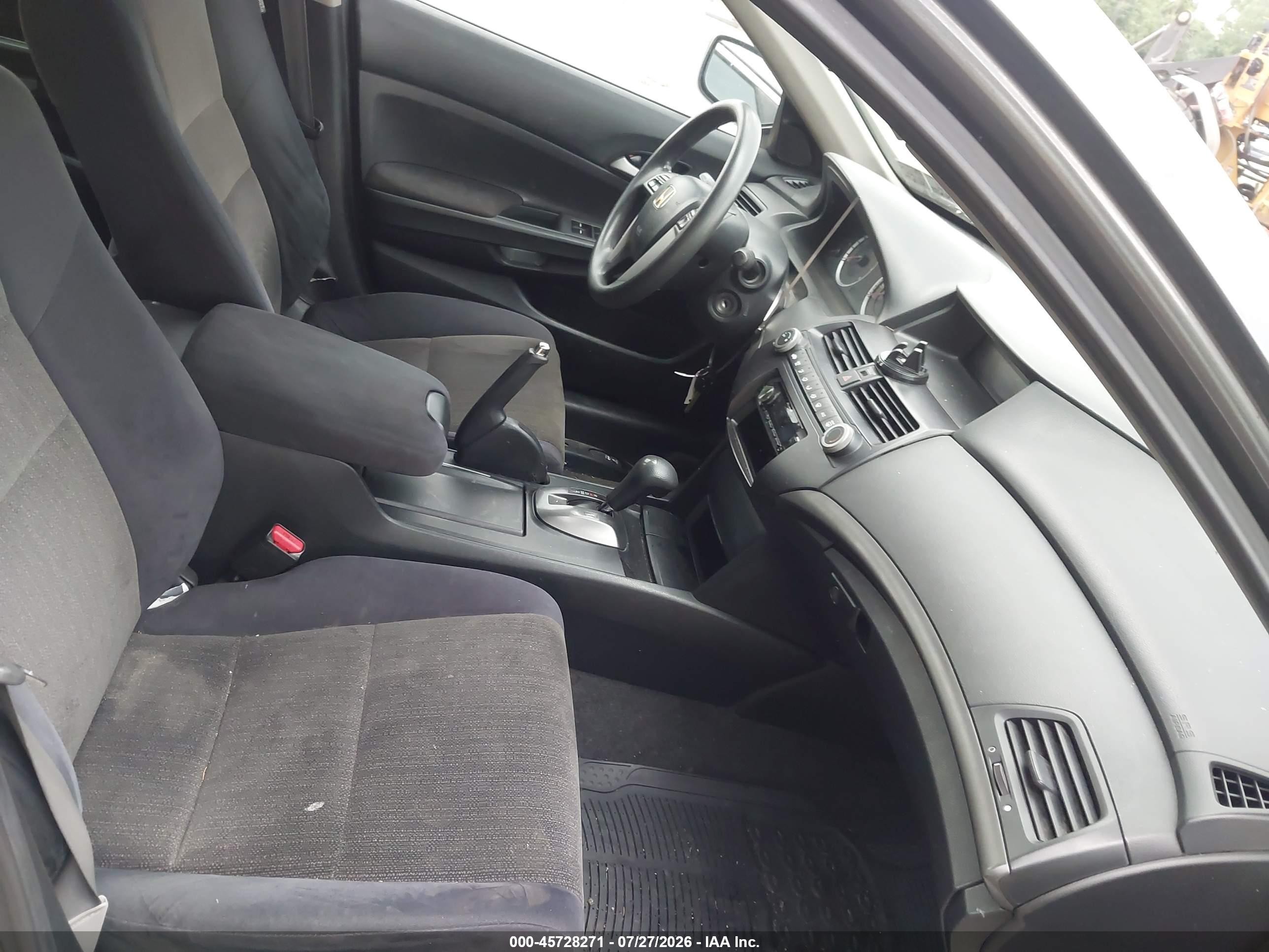 2009 Honda Accord 2.4 Lx-p Gray vin: 1HGCP264X9A128821