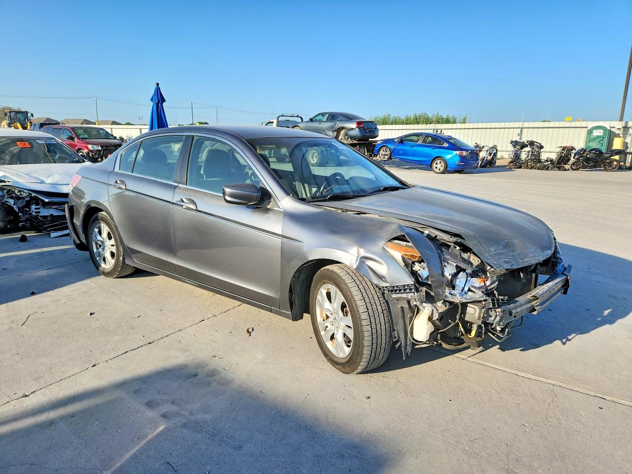 2009 Honda Accord Lxp Gray vin: 1HGCP264X9A137566