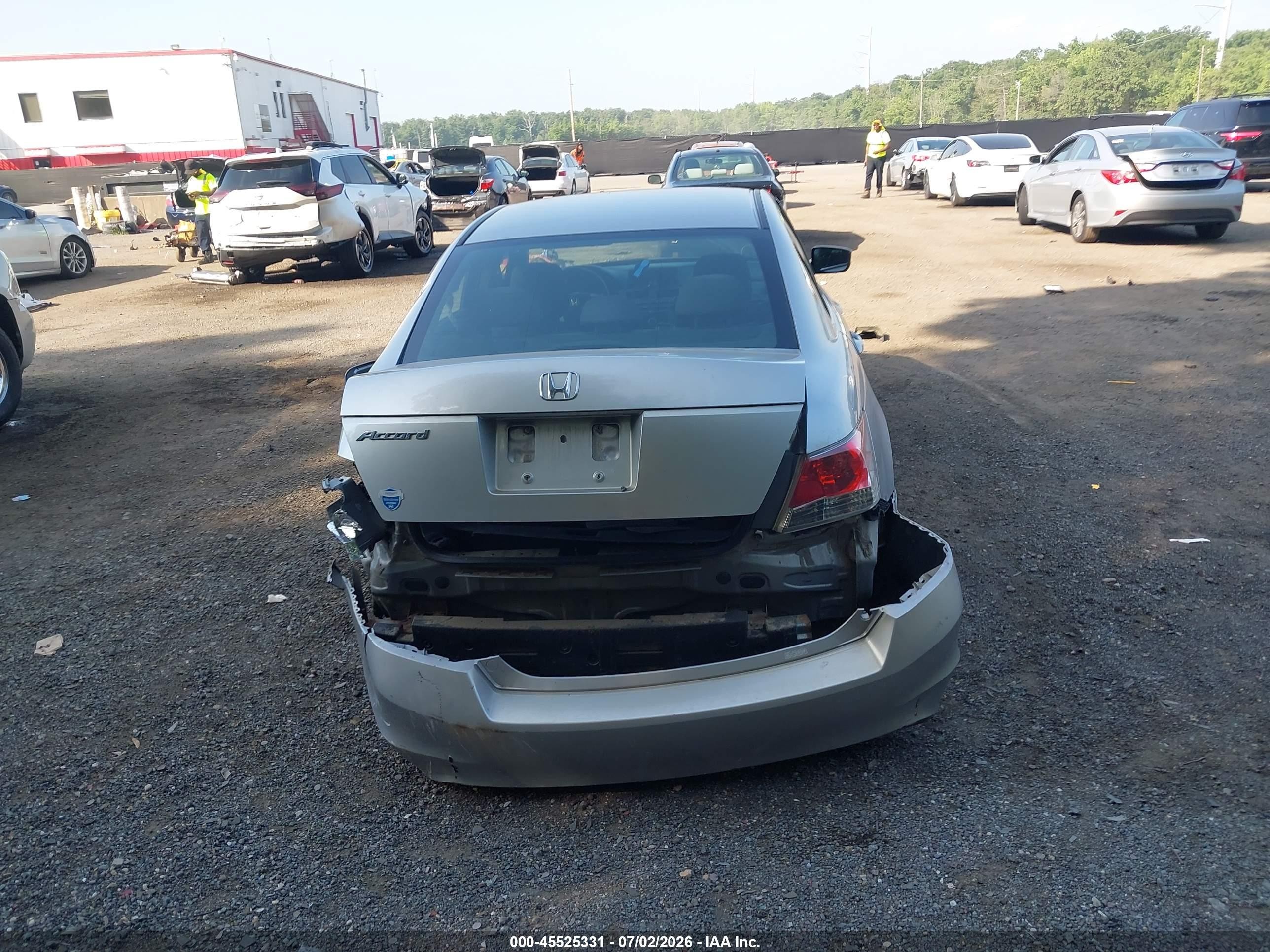 2009 Honda Accord 2.4 Lx-p Silver vin: 1HGCP264X9A138278