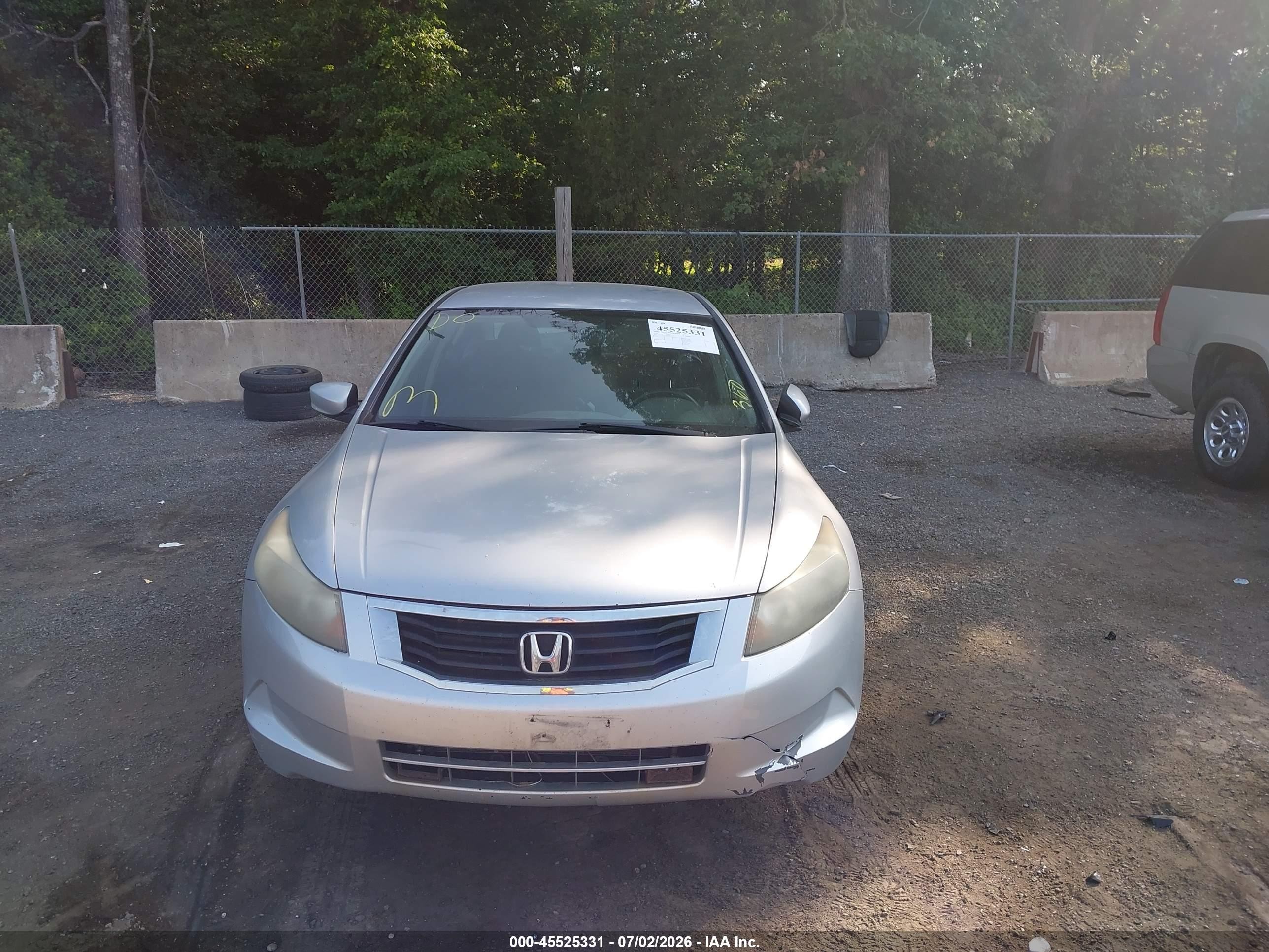 2009 Honda Accord 2.4 Lx-p Silver vin: 1HGCP264X9A138278