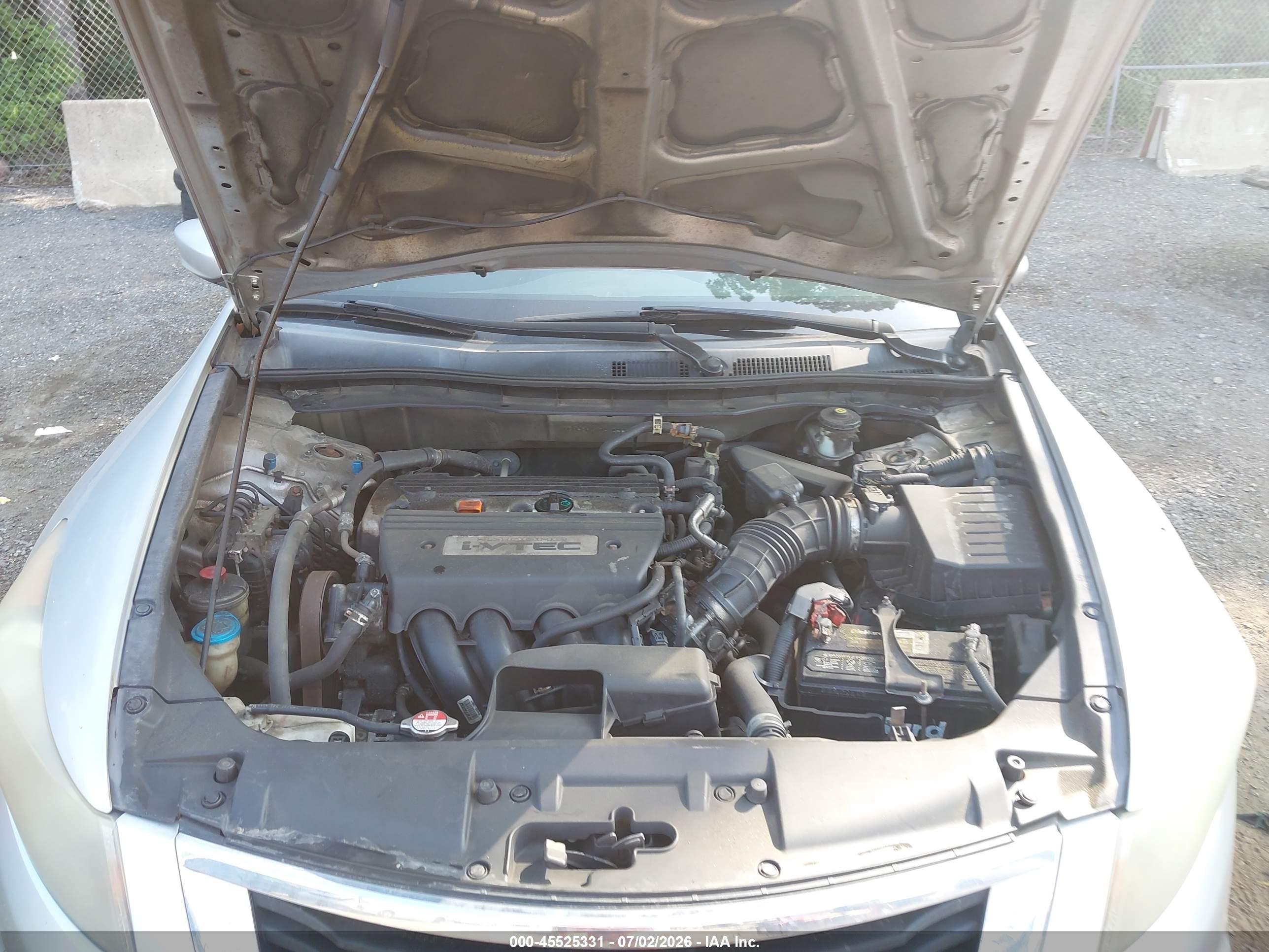 2009 Honda Accord 2.4 Lx-p Silver vin: 1HGCP264X9A138278