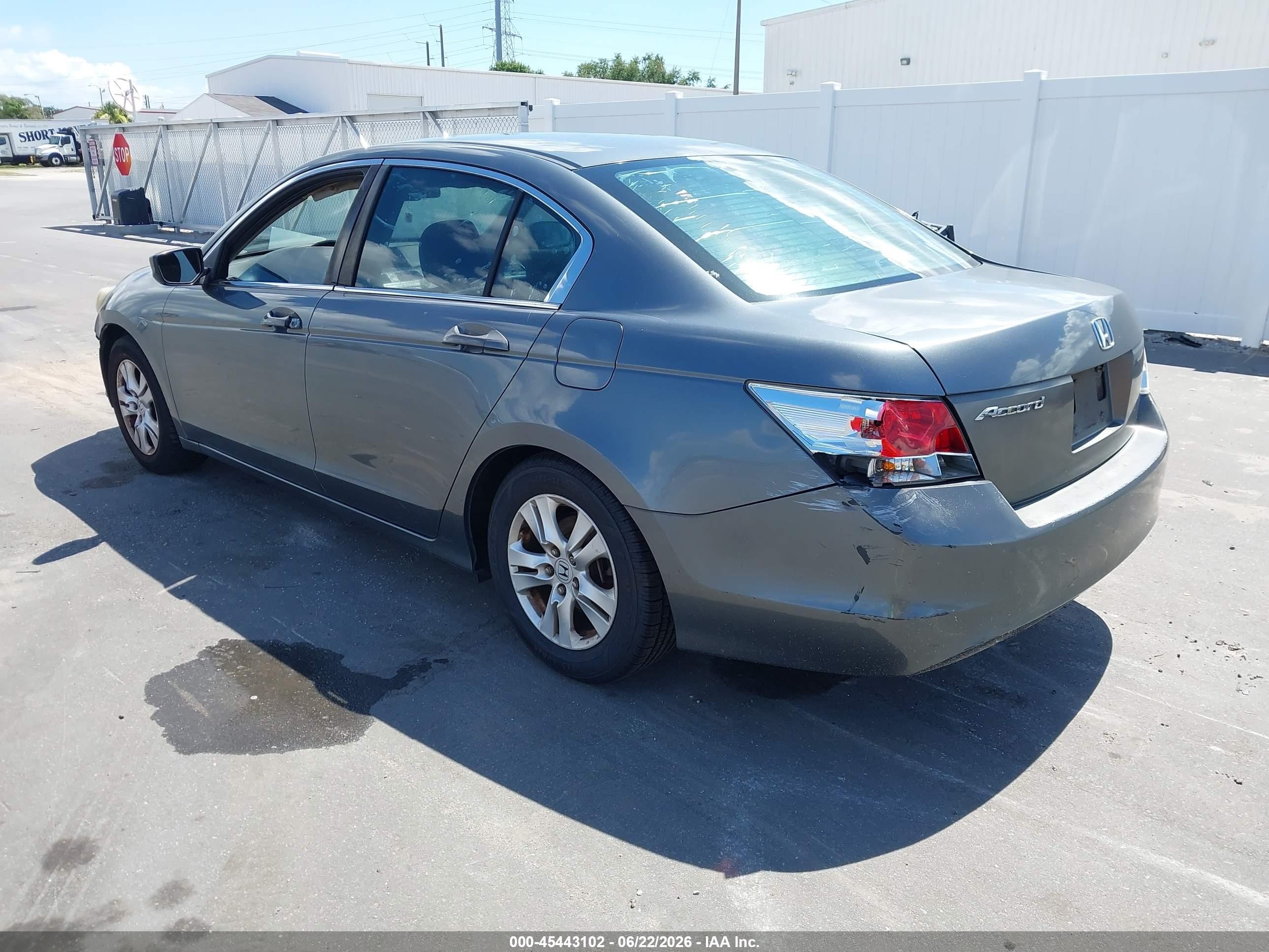 2009 Honda Accord 2.4 Lx-p Gray vin: 1HGCP264X9A149233