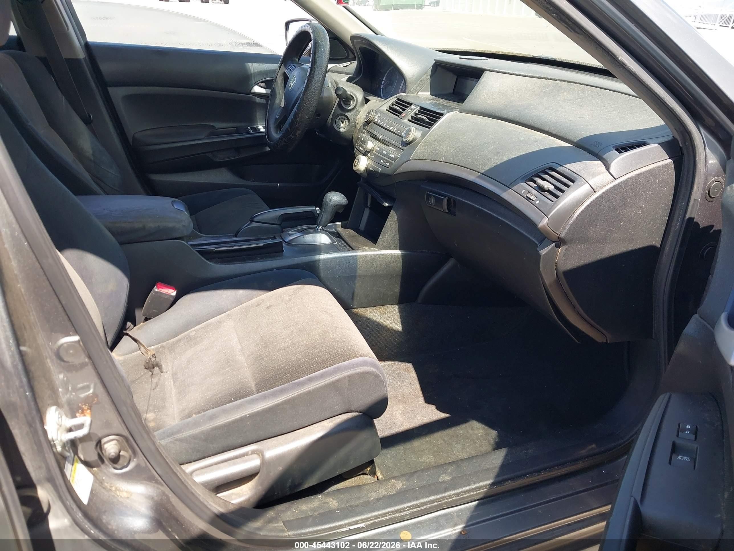 2009 Honda Accord 2.4 Lx-p Gray vin: 1HGCP264X9A149233