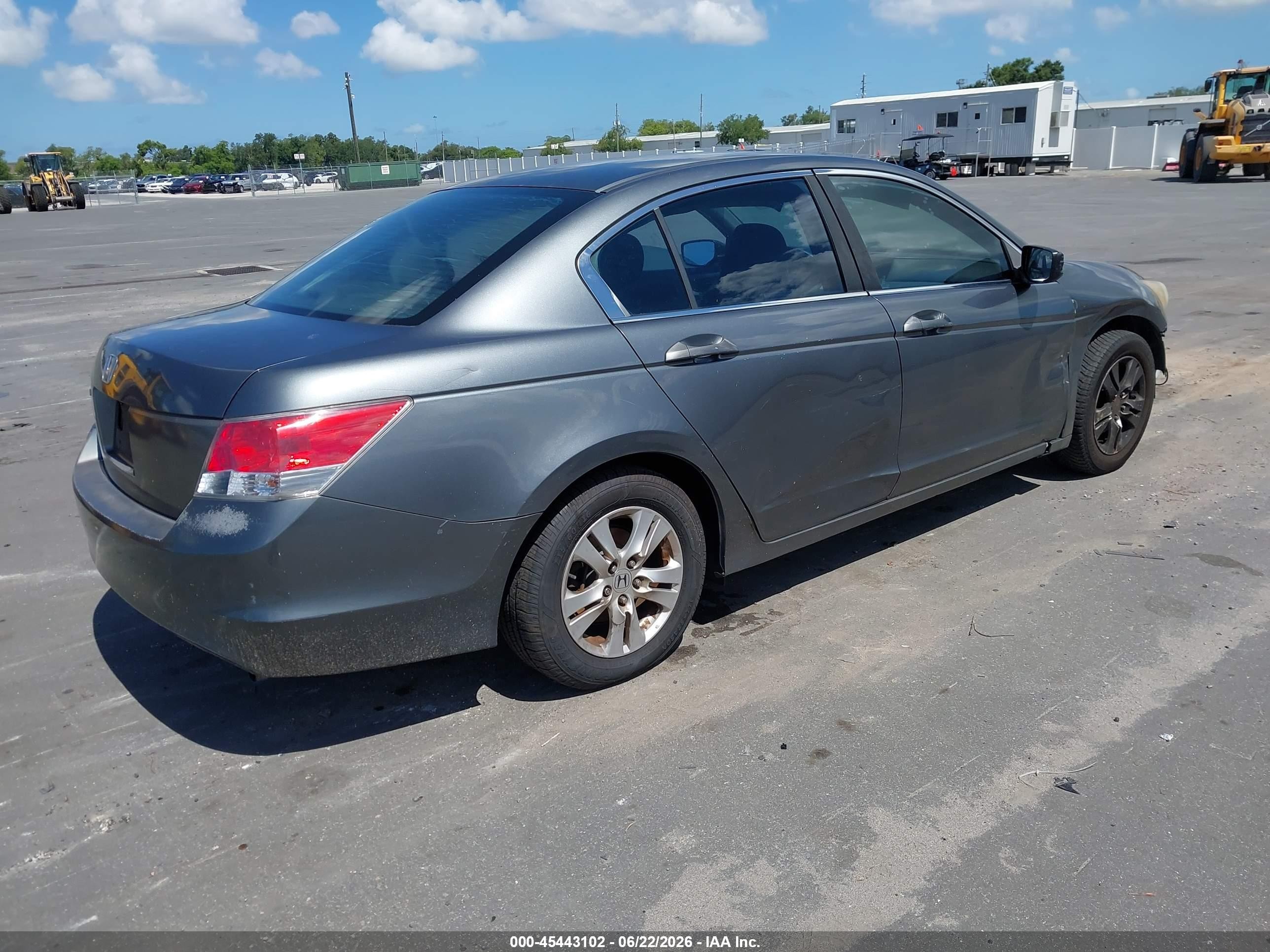 2009 Honda Accord 2.4 Lx-p Gray vin: 1HGCP264X9A149233