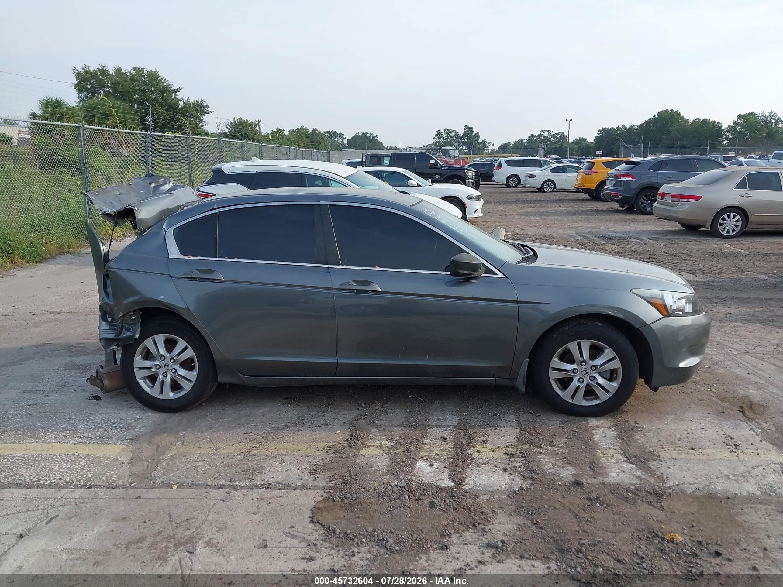2009 Honda Accord 2.4 Lx-p Gray vin: 1HGCP264X9A156196