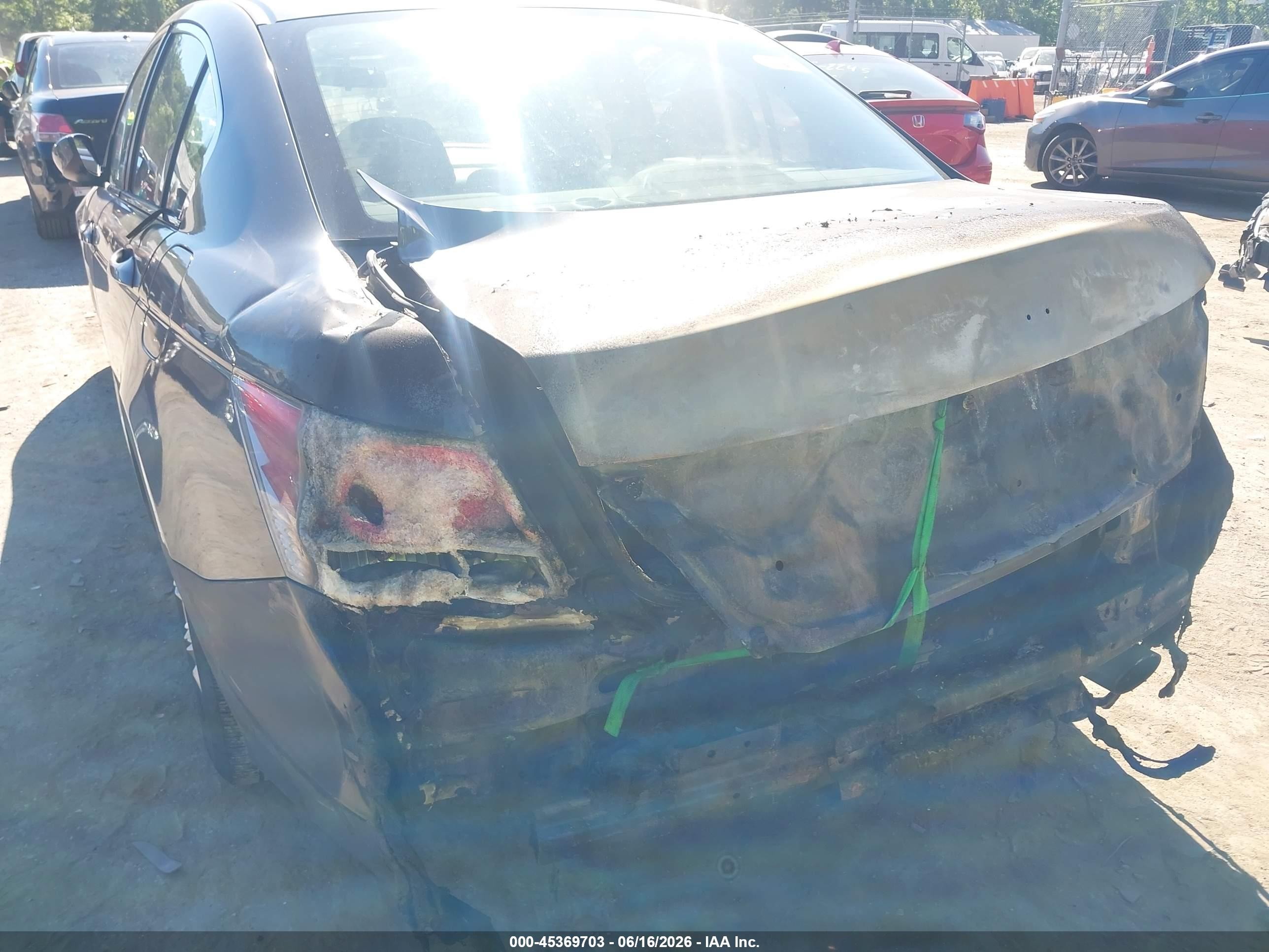 2009 Honda Accord 2.4 Lx-p Серый vin: 1HGCP264X9A167540