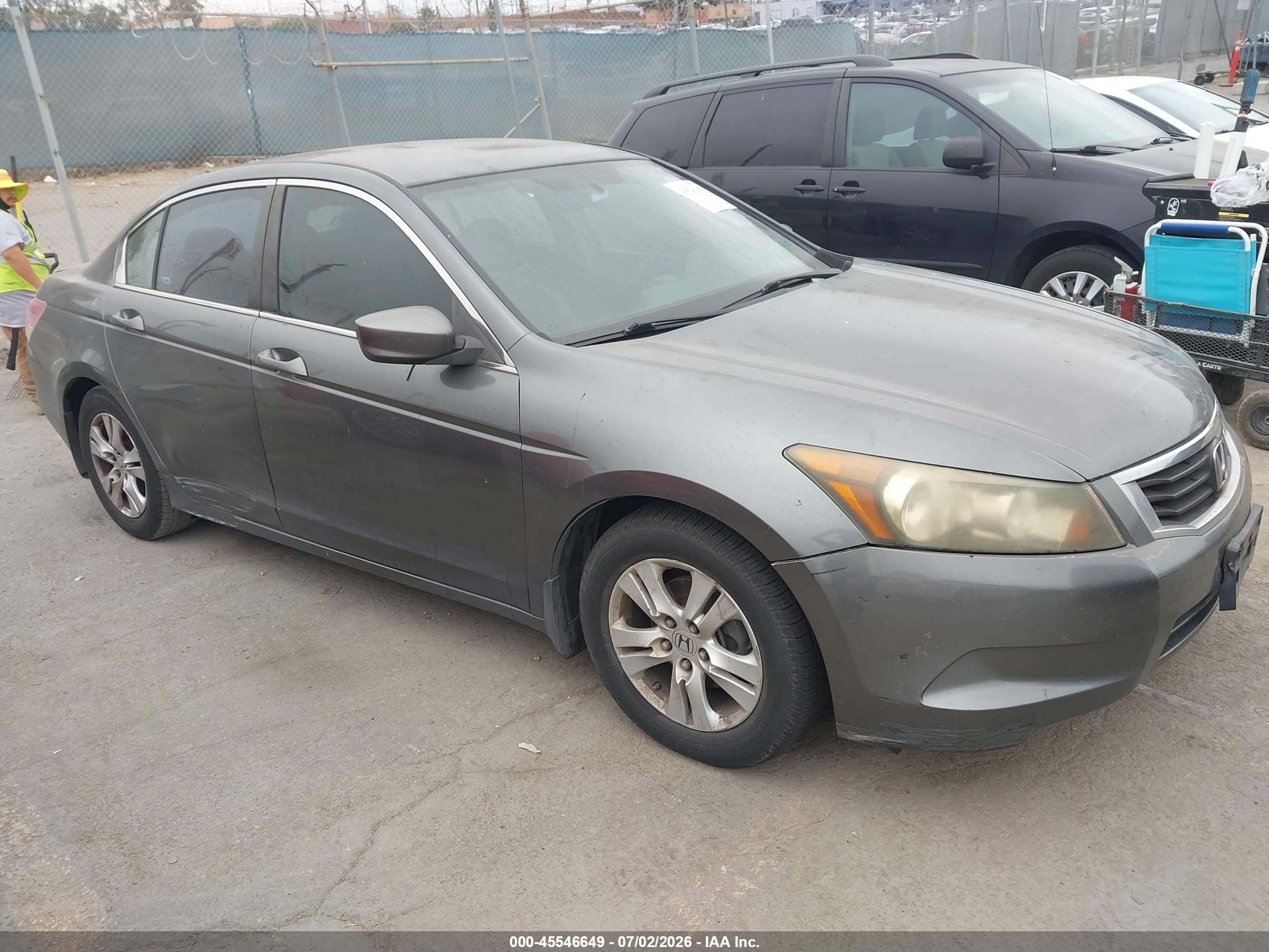 2009 Honda Accord 2.4 Lx-p Gray vin: 1HGCP264X9A178957