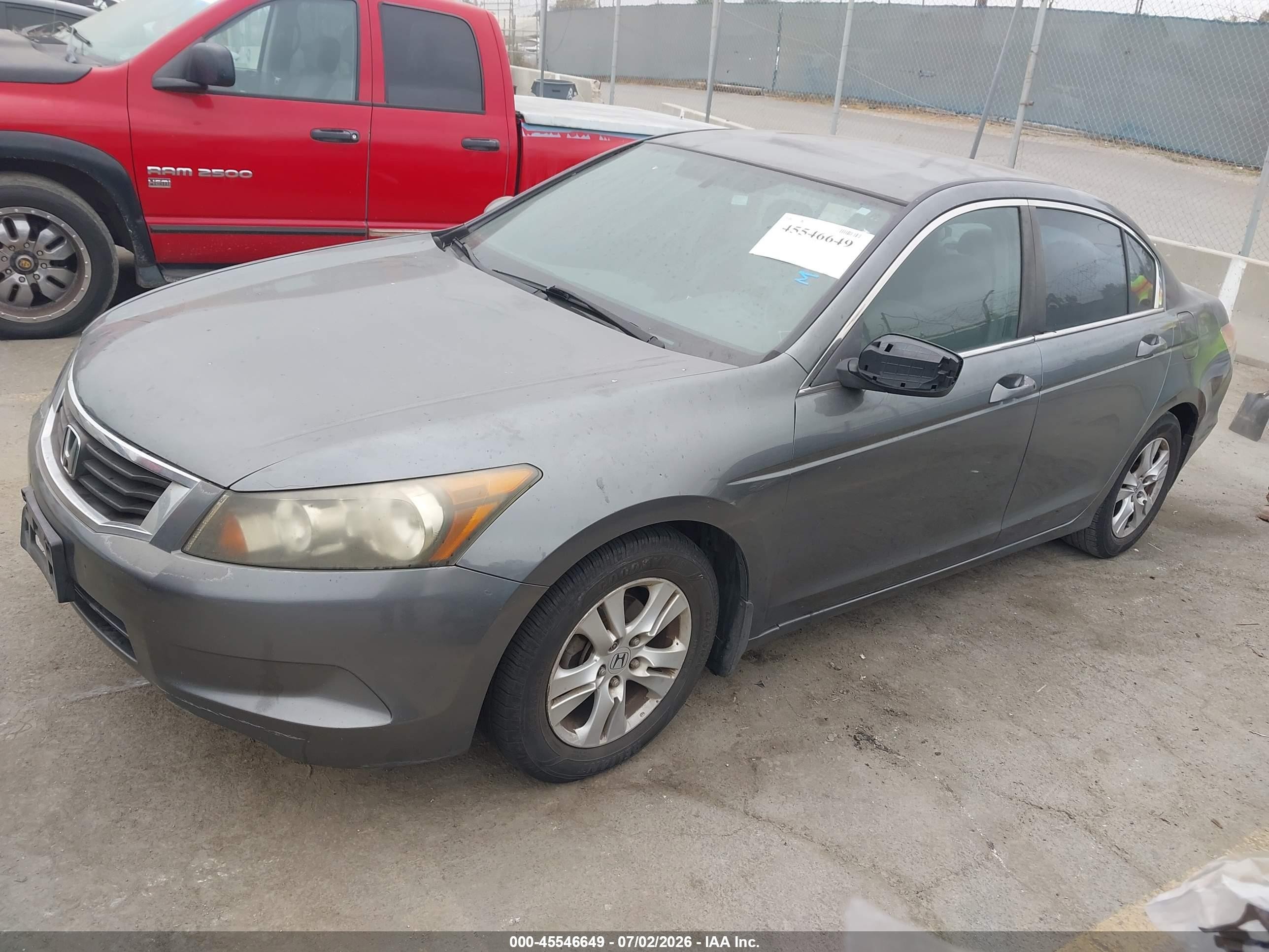 2009 Honda Accord 2.4 Lx-p Gray vin: 1HGCP264X9A178957
