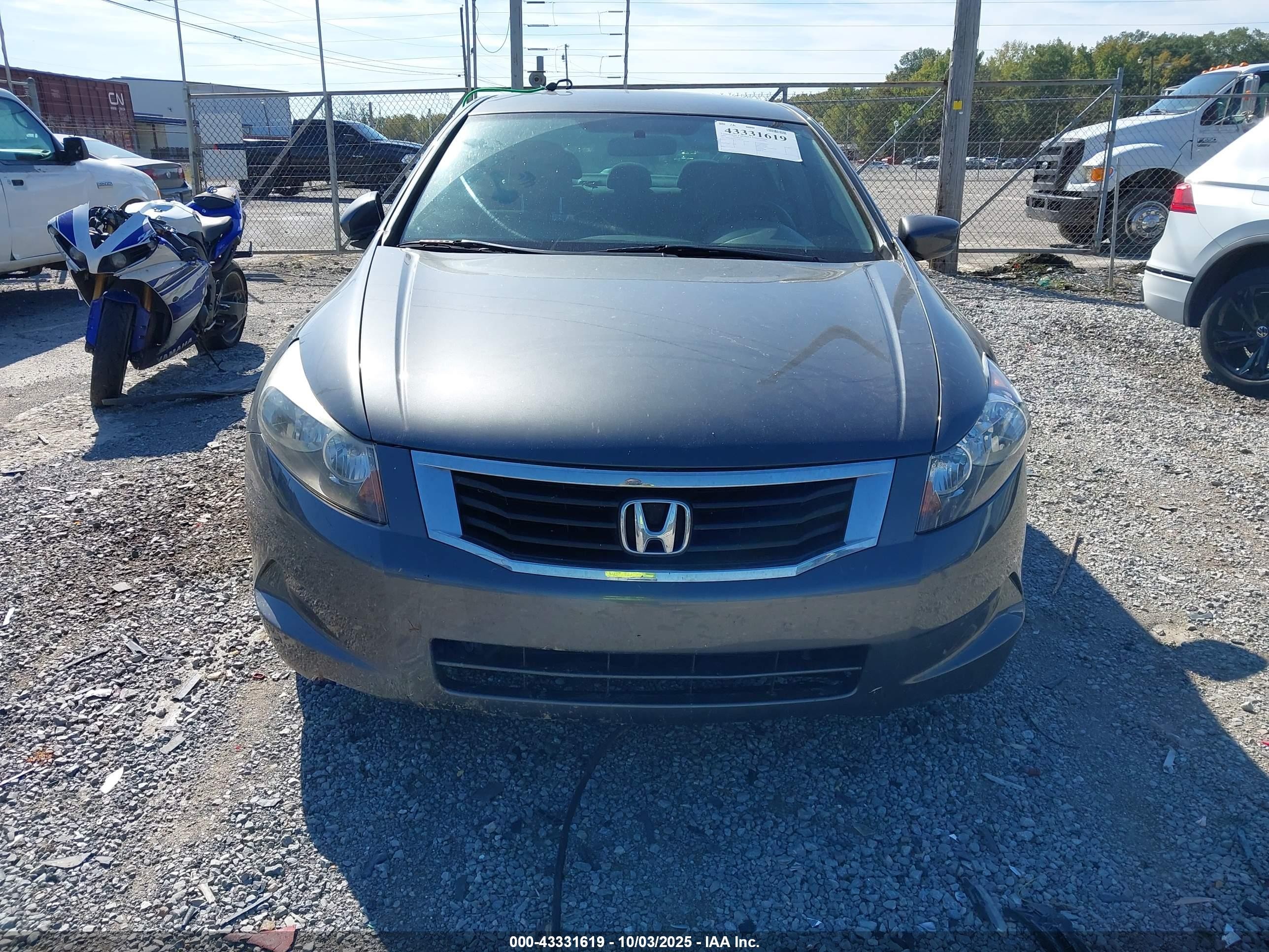 2009 Honda Accord 2.4 Lx-p Gray vin: 1HGCP264X9A186234