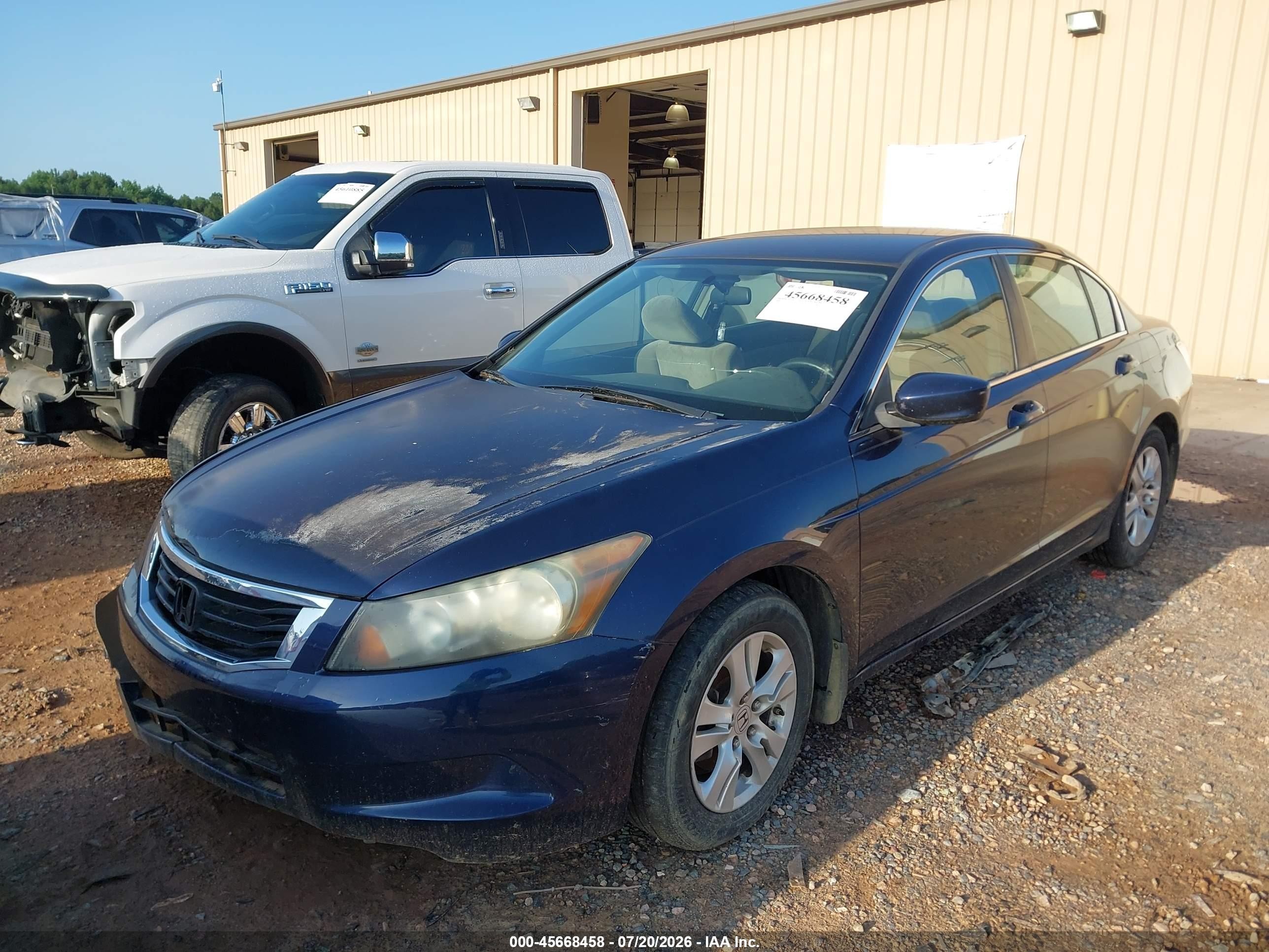 2009 Honda Accord 2.4 Lx-p Dark Blue vin: 1HGCP264X9A190090