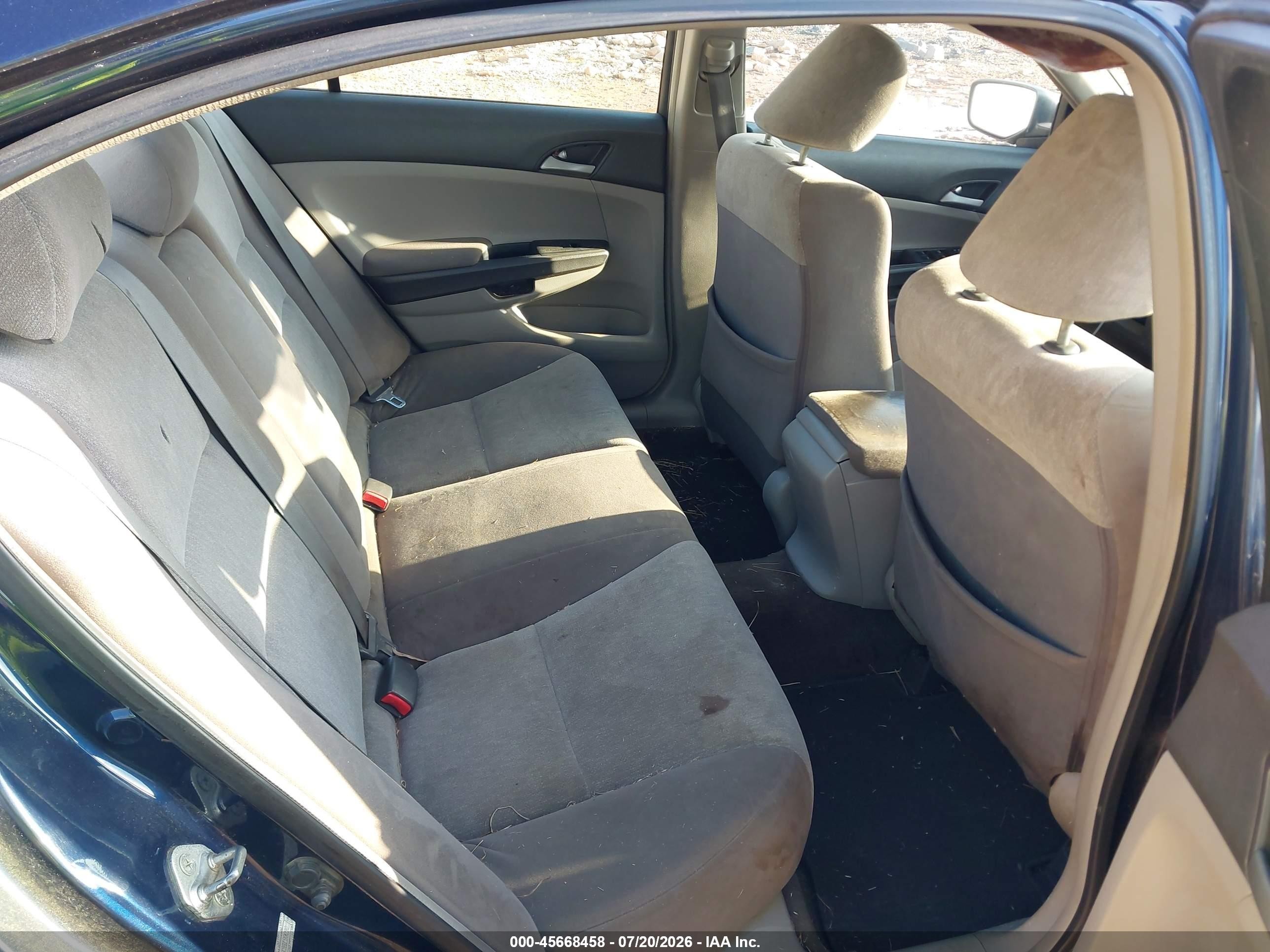 2009 Honda Accord 2.4 Lx-p Dark Blue vin: 1HGCP264X9A190090