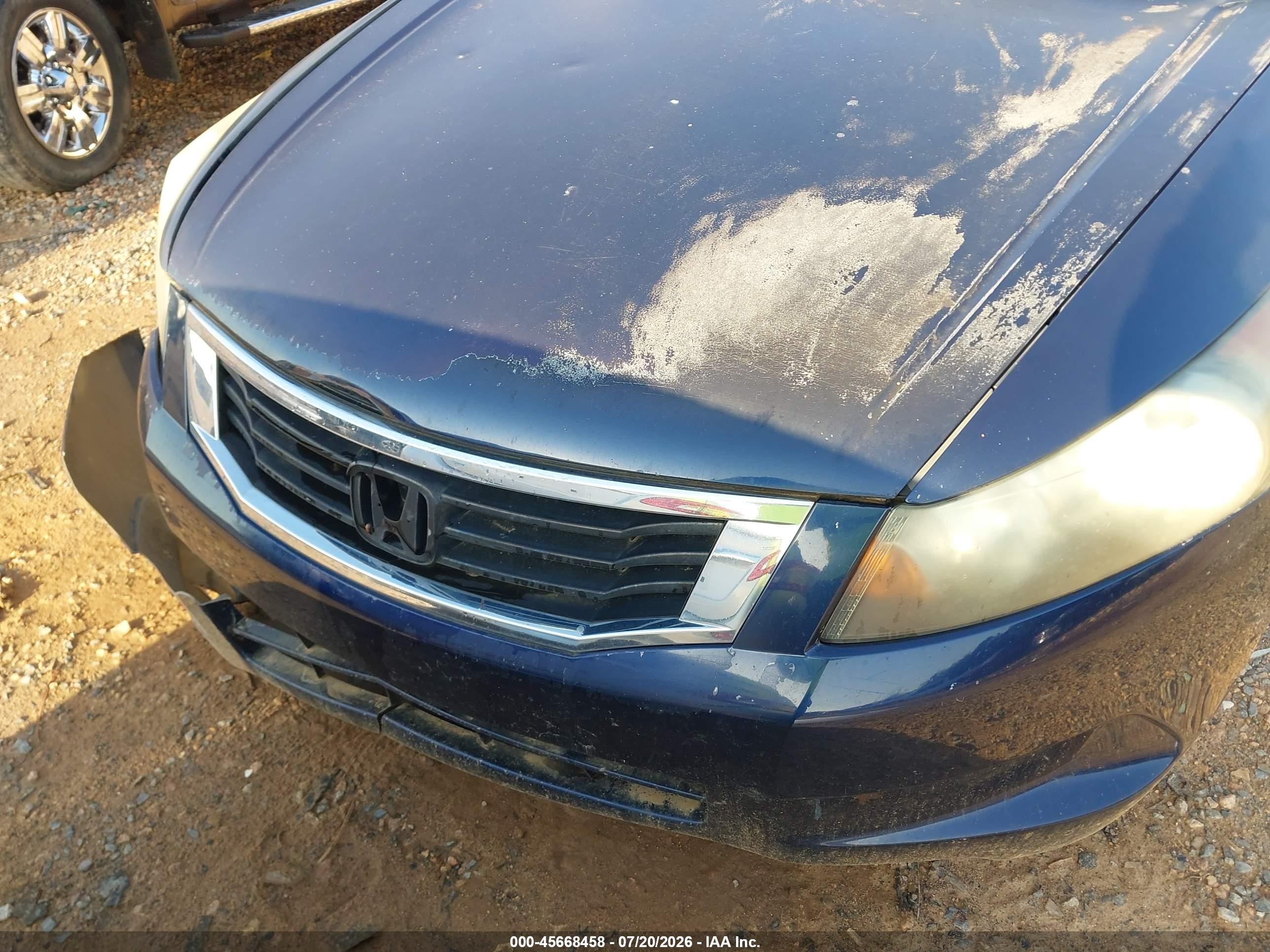 2009 Honda Accord 2.4 Lx-p Dark Blue vin: 1HGCP264X9A190090