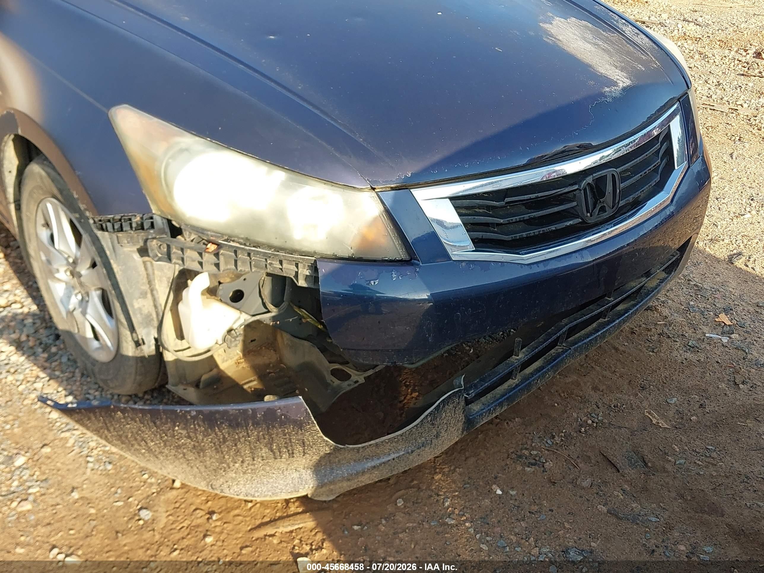2009 Honda Accord 2.4 Lx-p Dark Blue vin: 1HGCP264X9A190090