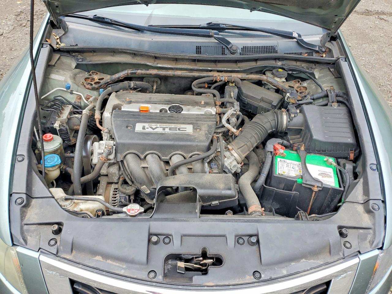 2008 Honda Accord Ex Green vin: 1HGCP26708A039445