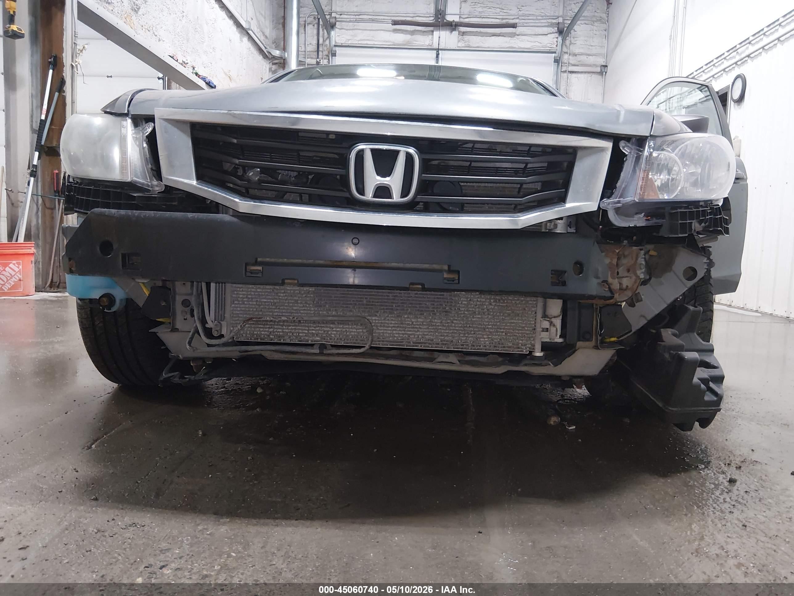 2008 Honda Accord 2.4 Ex Серый vin: 1HGCP26708A064913