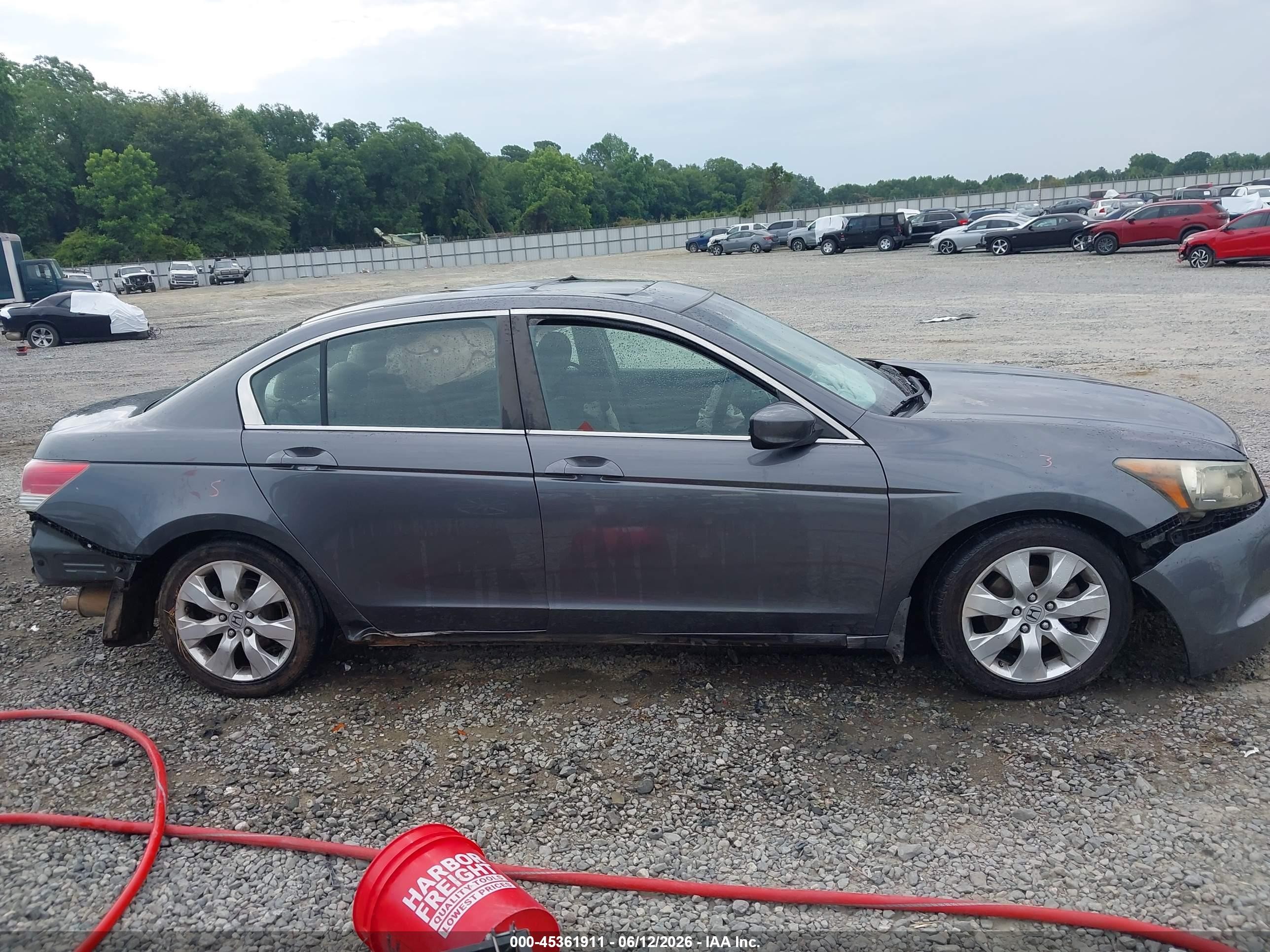 2008 Honda Accord 2.4 Ex Gray vin: 1HGCP26708A064930