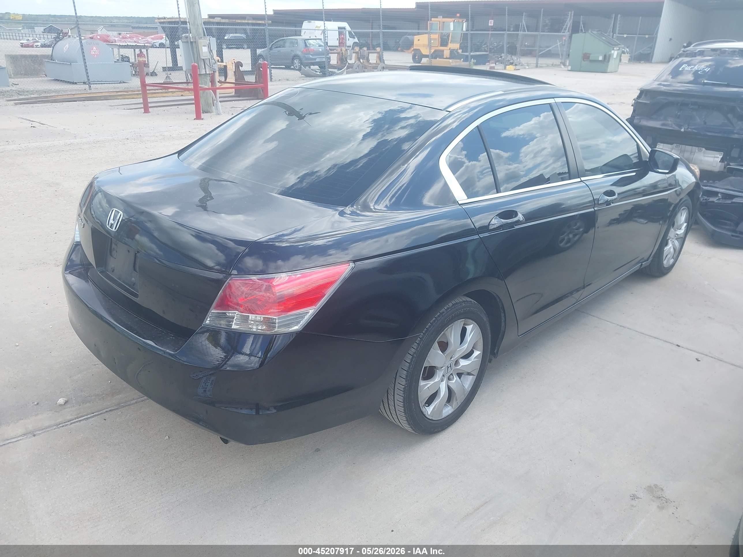 2008 Honda Accord 2.4 Ex Black vin: 1HGCP26708A122891