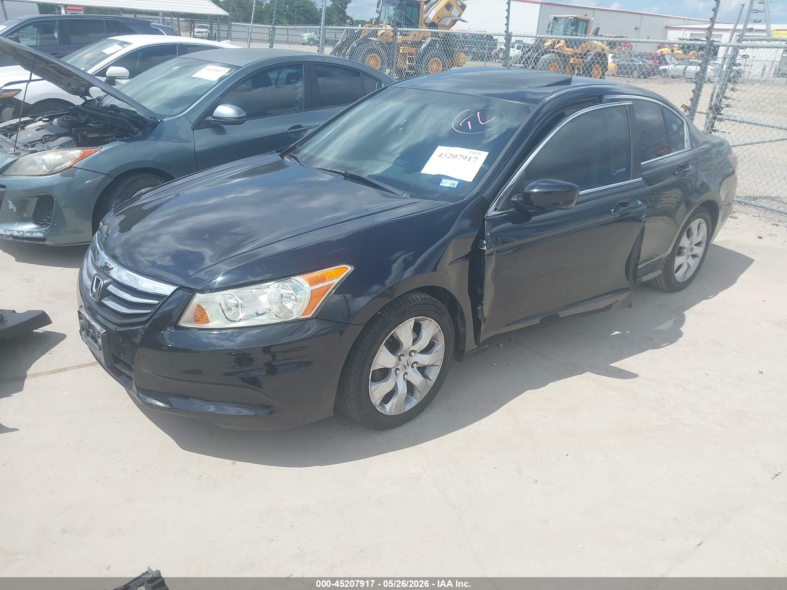 2008 Honda Accord 2.4 Ex Black vin: 1HGCP26708A122891