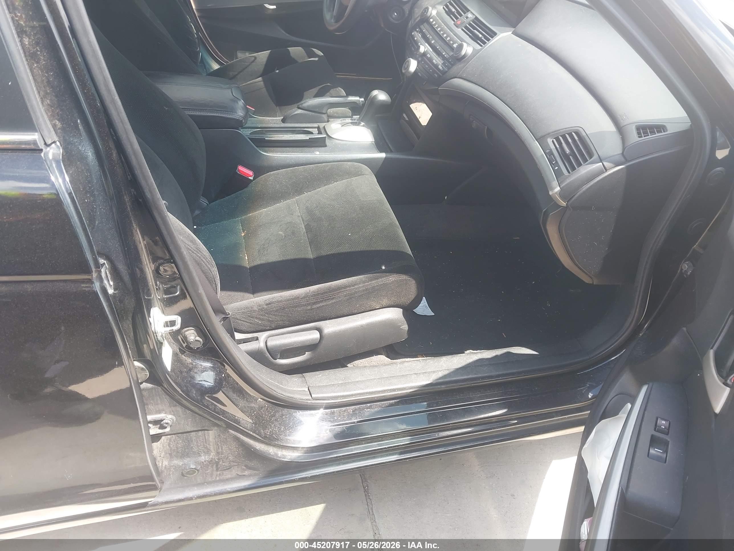 2008 Honda Accord 2.4 Ex Black vin: 1HGCP26708A122891