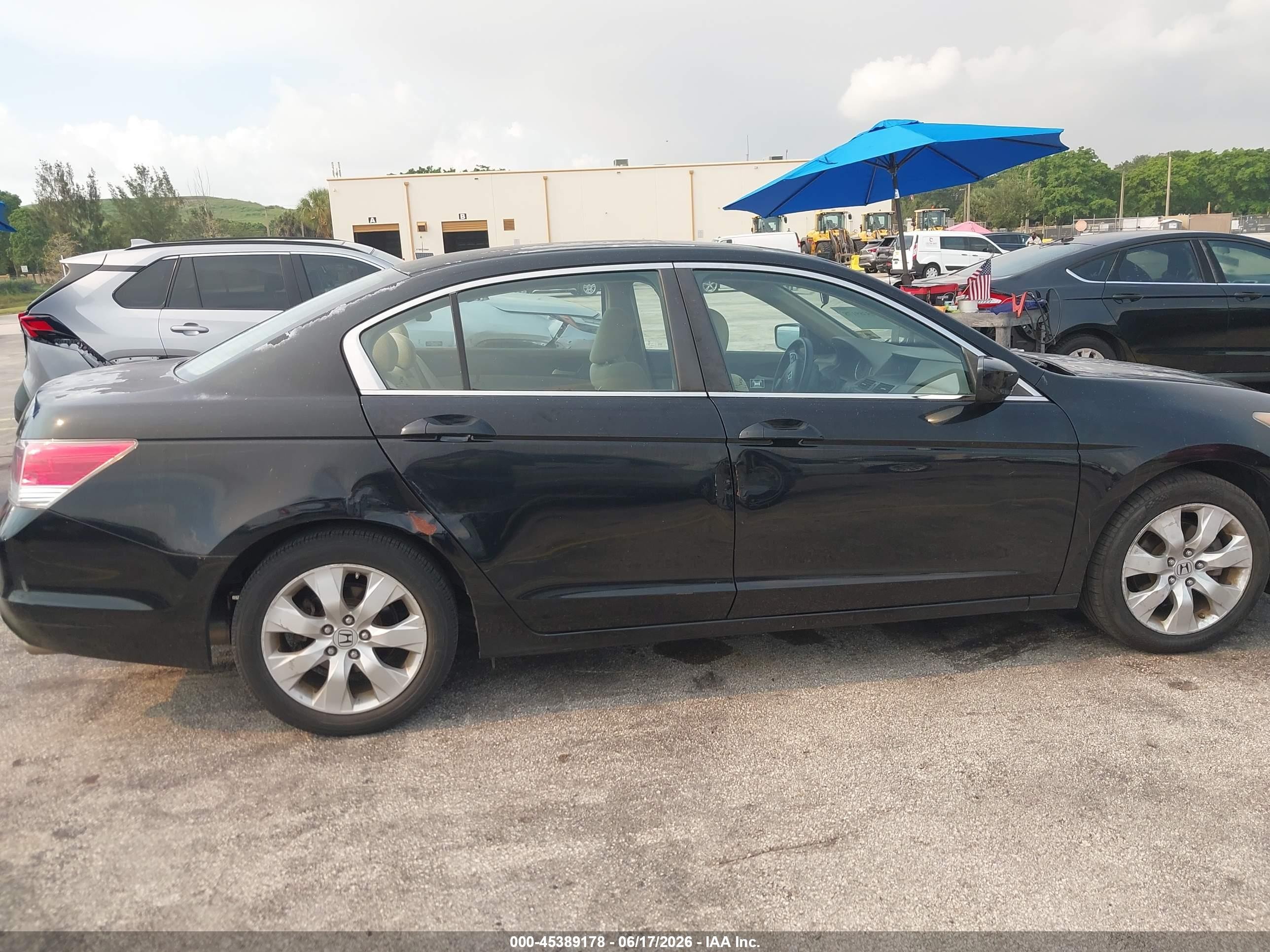 2008 Honda Accord 2.4 Ex Black vin: 1HGCP26708A125063