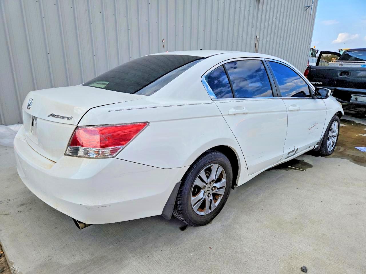 2008 Honda Accord Ex White vin: 1HGCP26708A166468